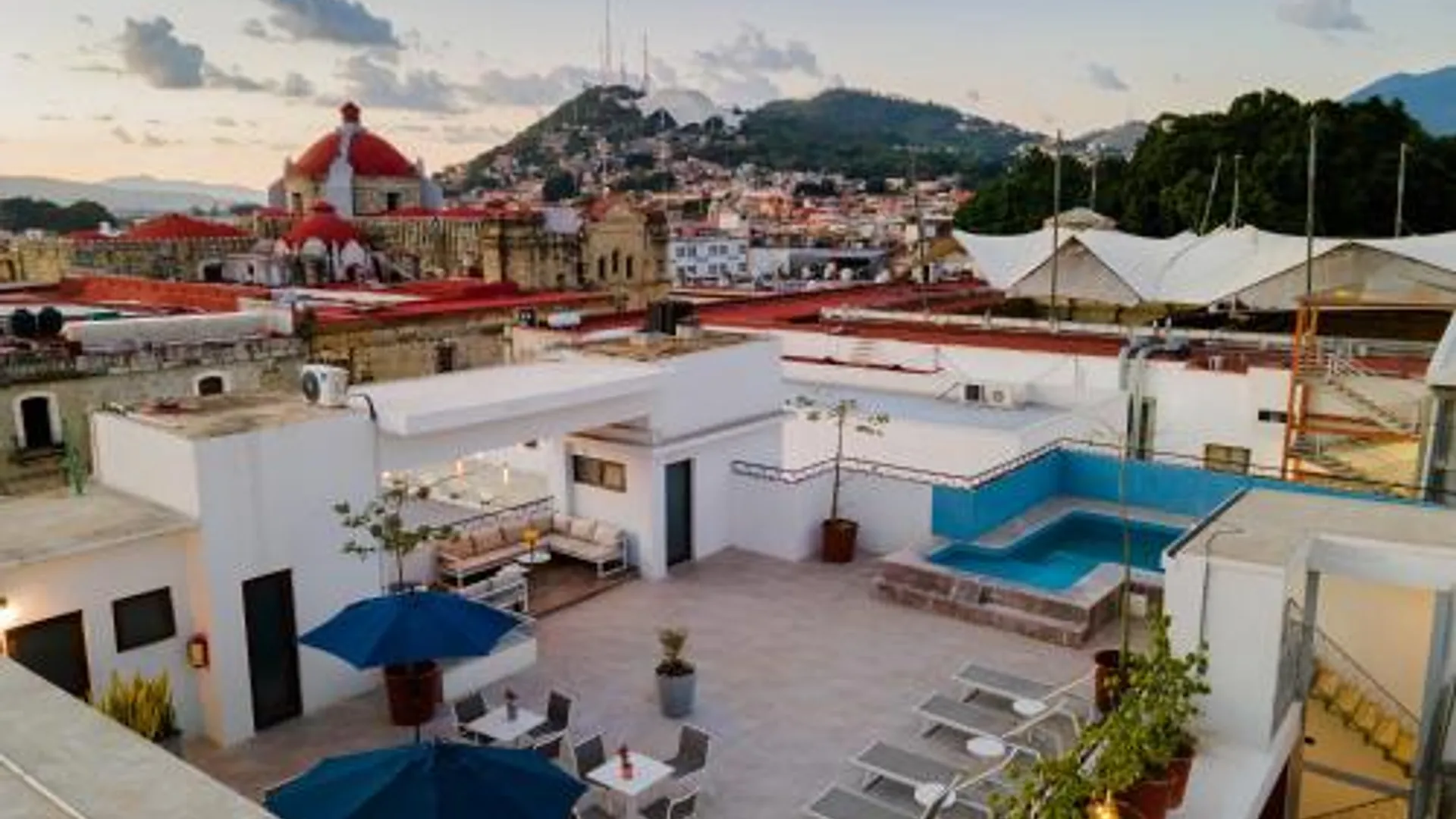 오악사카 Suites de La Parra 5성급 호텔 객실