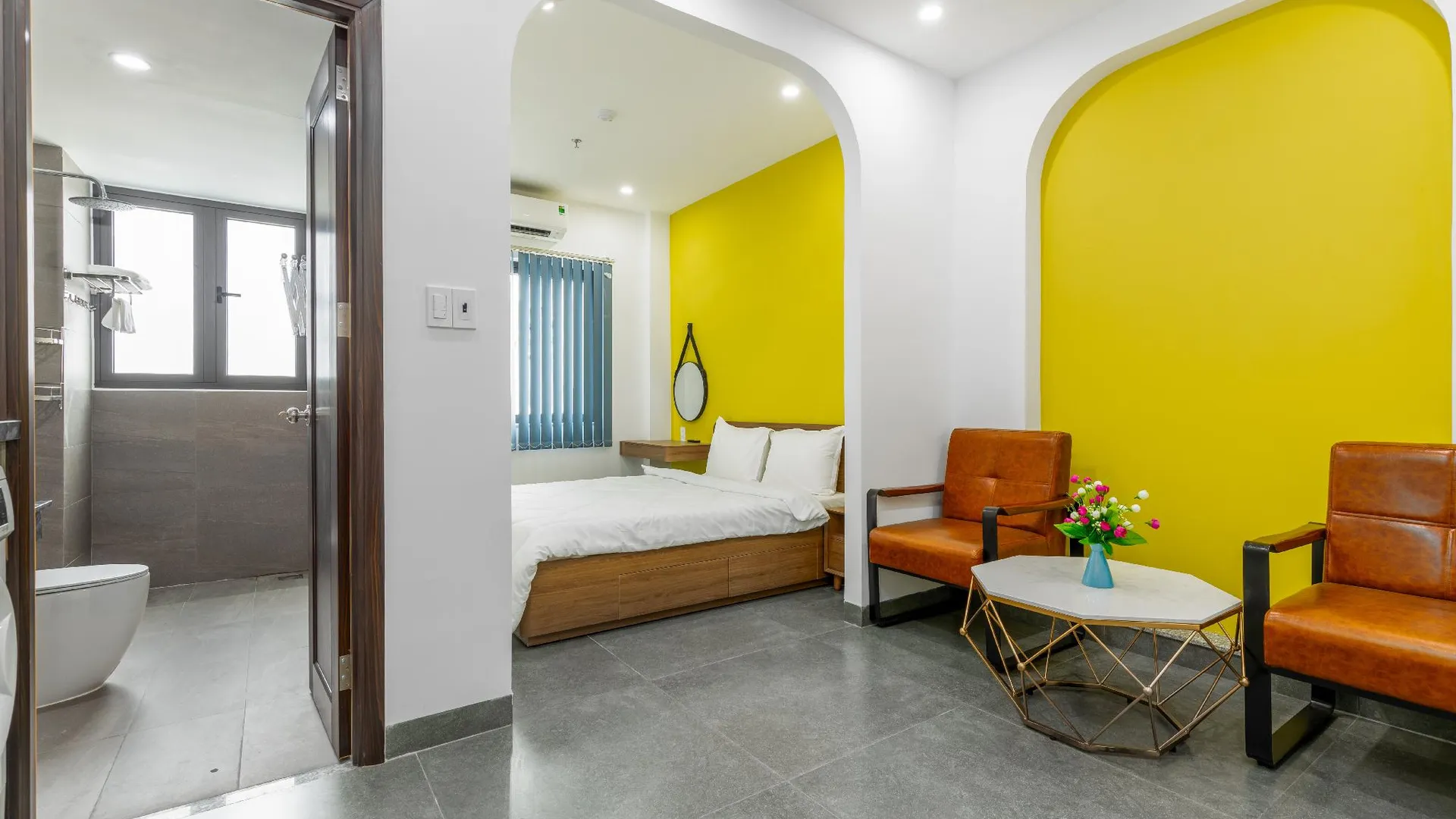 다낭 살루톤 아파트먼트 3성급 호텔 전망