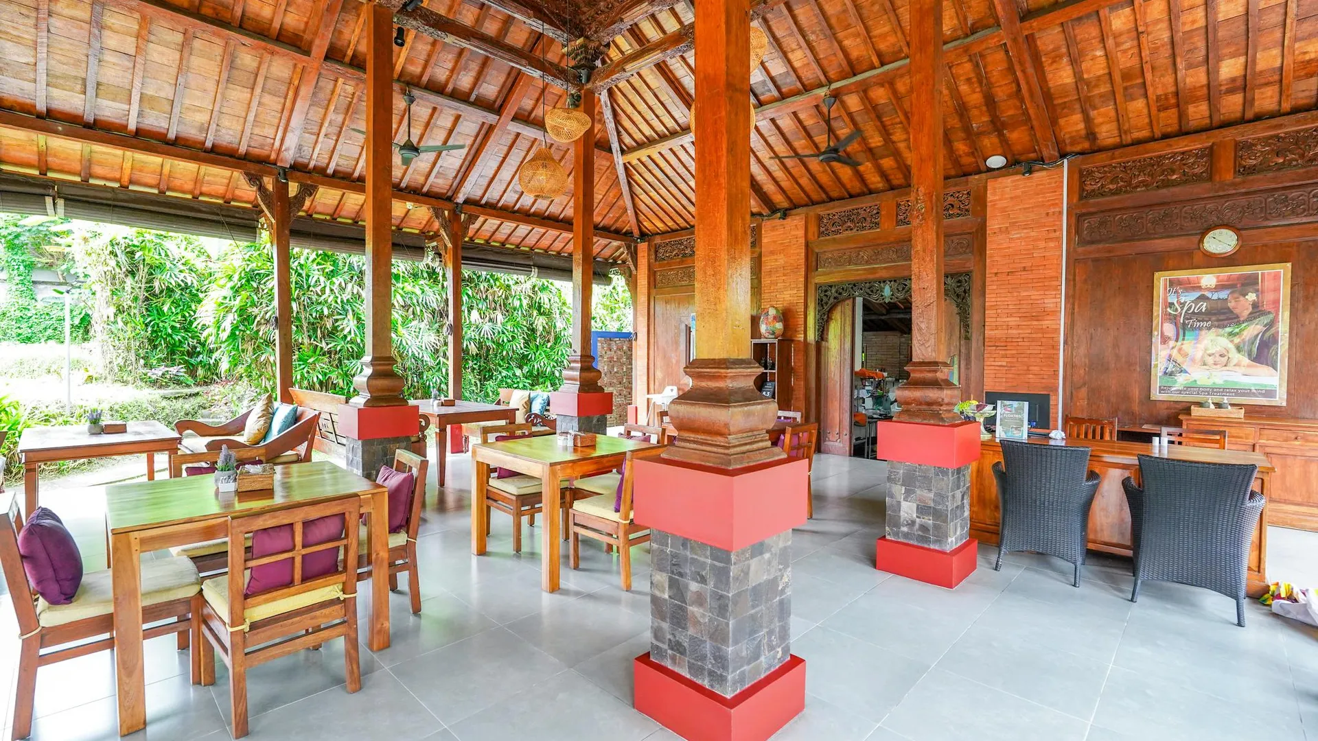 발리 우붓 헤븐 페네스타난 빌라 4성급 호텔 외관