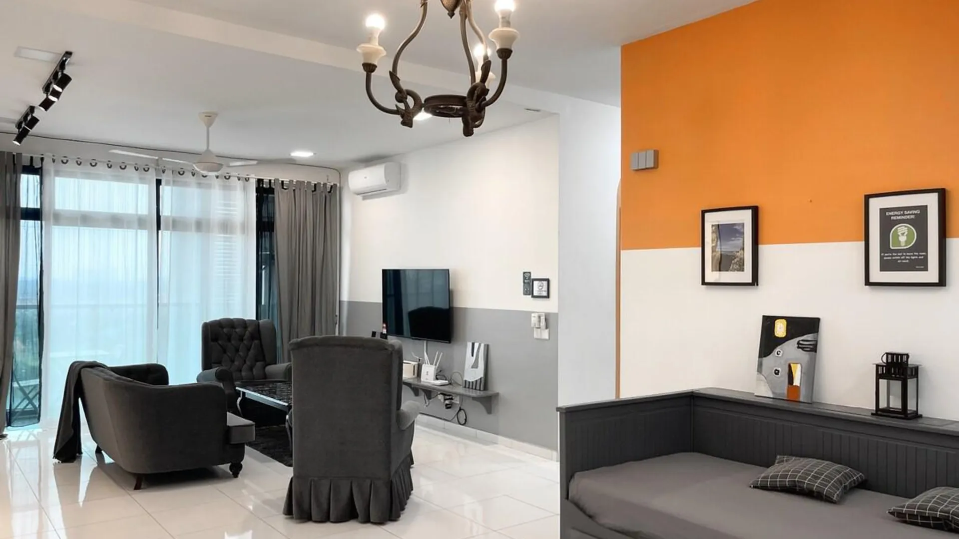 조호바루 / 조호르바루 탐포이의 프라이빗 하우스 (100m², 침실 3개, 프라이빗 욕실 2개) 2성급 싱글룸 스위트룸