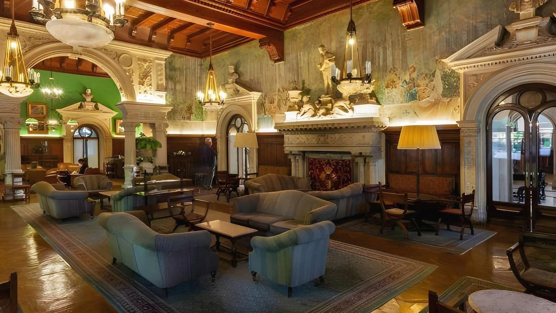 밀하다 팰리스 호텔 두 부사쿠 5성급 호텔 로비