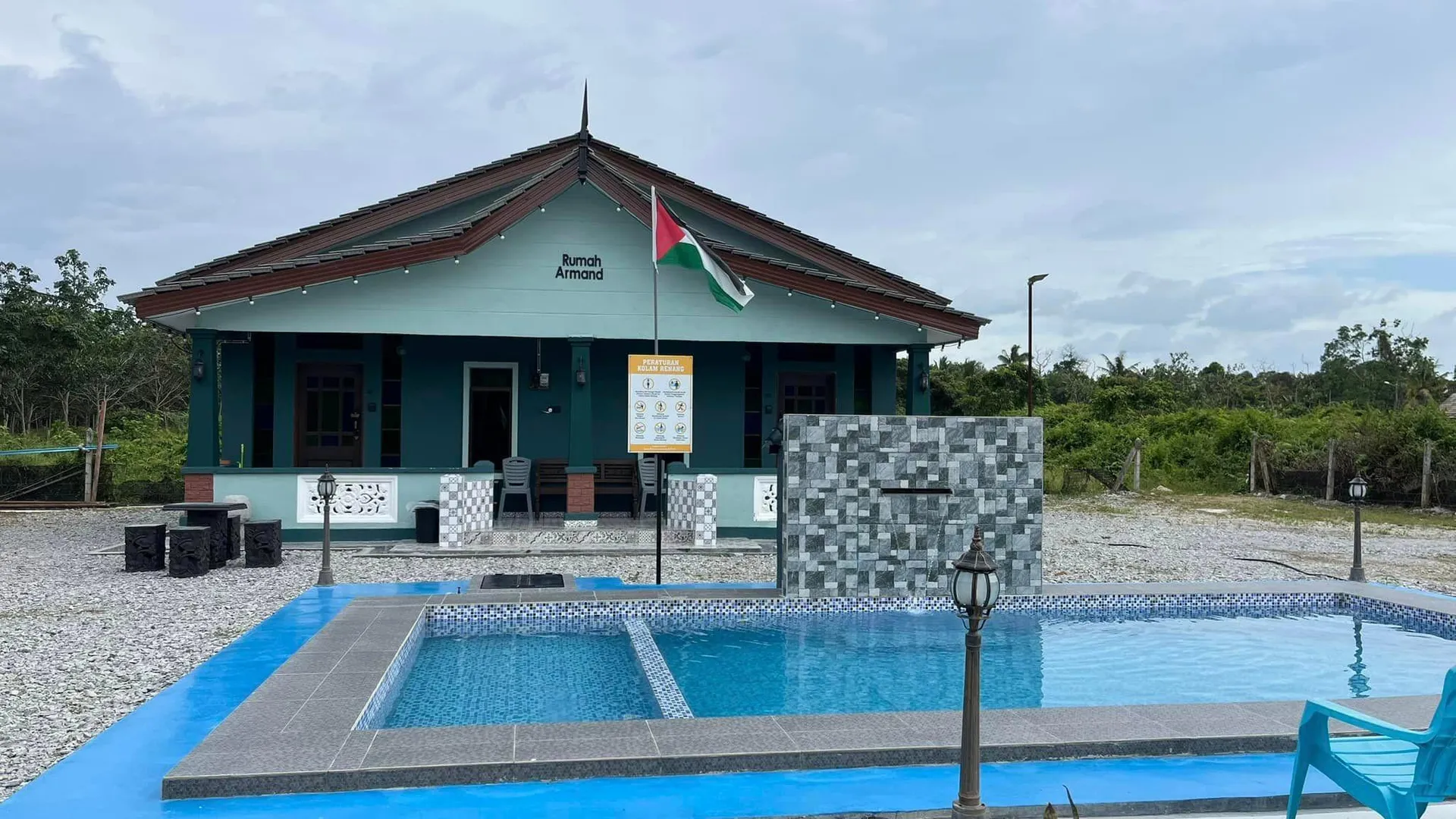 말라카 마스지드 타나의 스튜디오 방갈로 (750m², 프라이빗 욕실 1개) 4성급 게스트하우스 객실