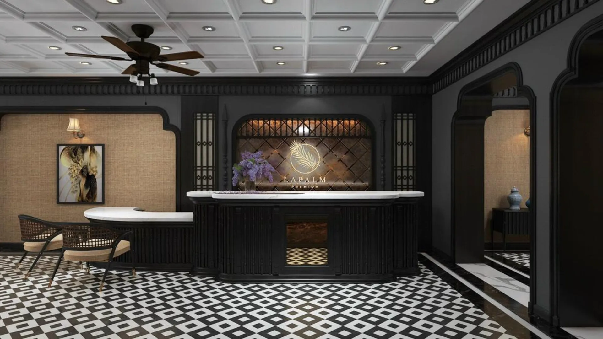 하노이 라 팜 호텔 3성급 호텔 객실