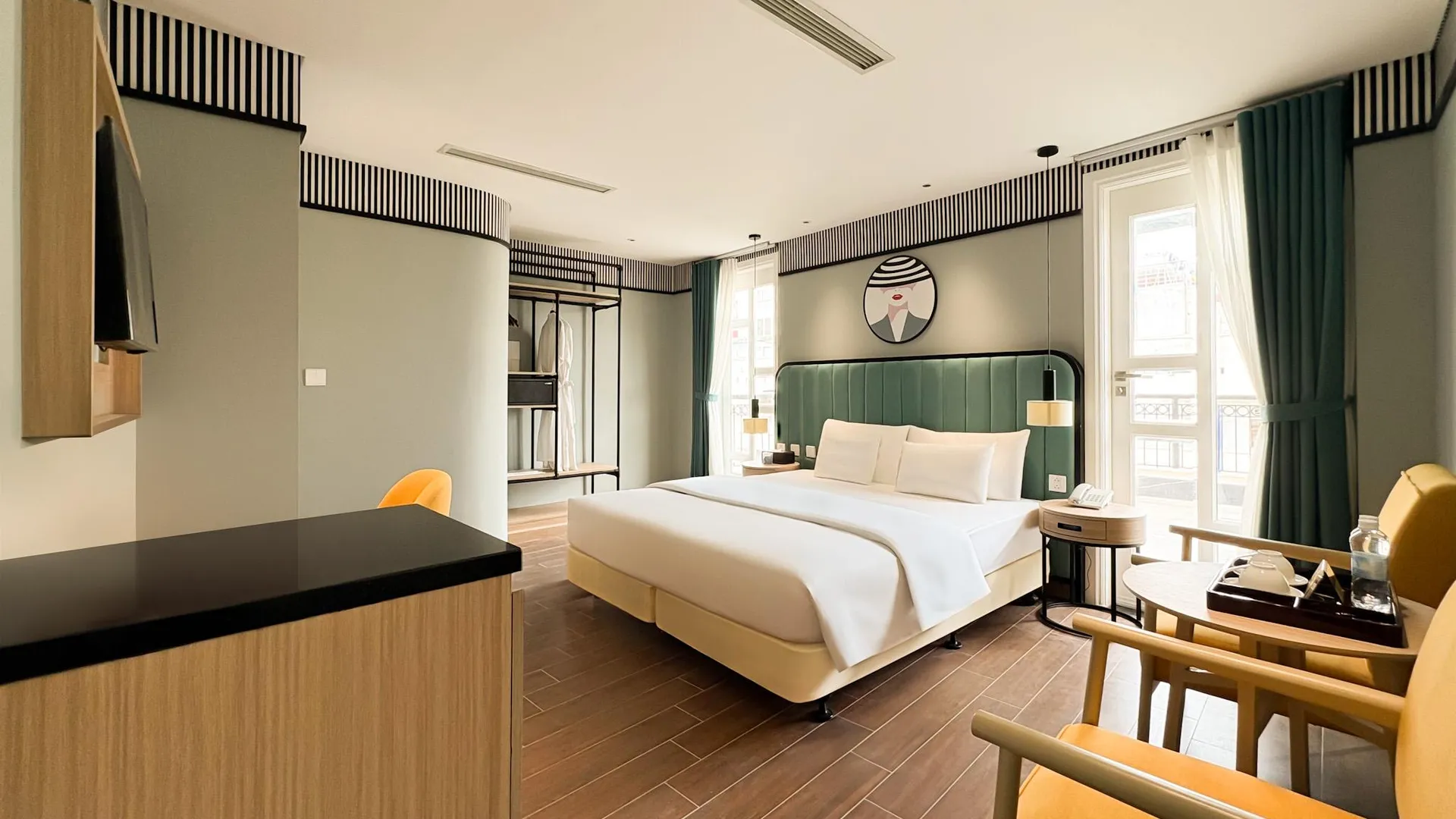 하노이 A25 호텔 - 130 바찌에우 3성급 호텔 스위트룸