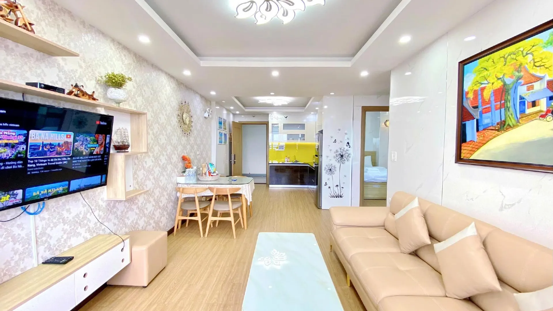 다낭 푸옥미의 아파트먼트 (65m², 침실 2개, 프라이빗 욕실 2개) 4성급 게스트하우스 수영장