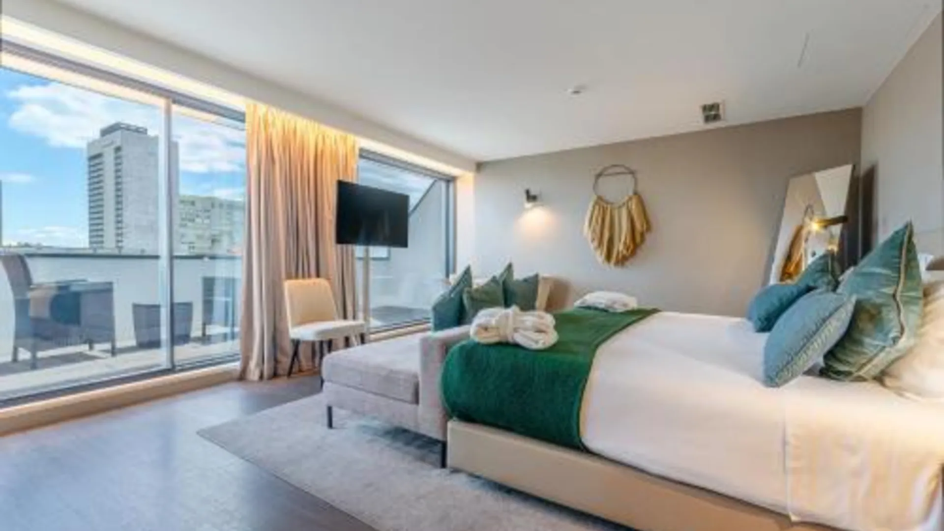 리스본 오미드 살다냐 호텔 4성급 호텔 스위트룸