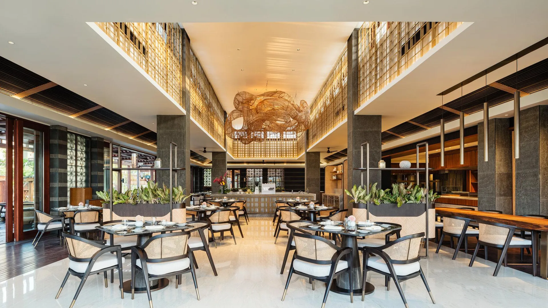 발리 리젠트 발리 창구 바이 IHG 5성급 호텔 레스토랑