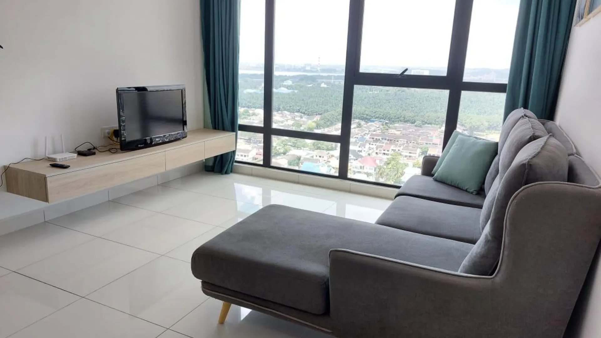 조호바루 / 조호르바루 수투랑바루의 아파트먼트 (84m², 침실 2개, 프라이빗 욕실 2개) 3성급 싱글룸 스위트룸