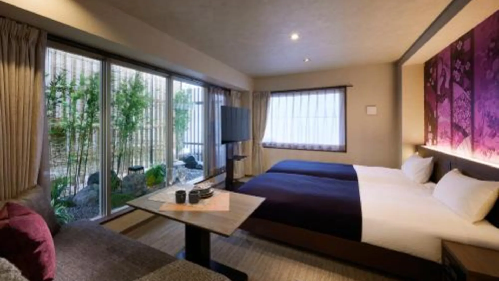 교토 민 기온 카모가와 3성급 호텔 스위트룸