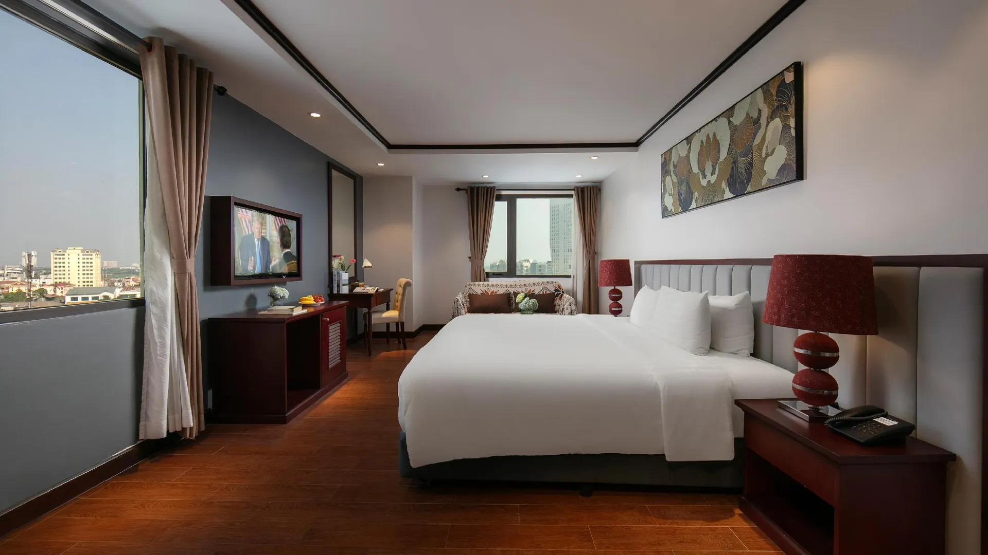 하노이 메이 드 빌 코너 호텔 5성급 호텔 전망