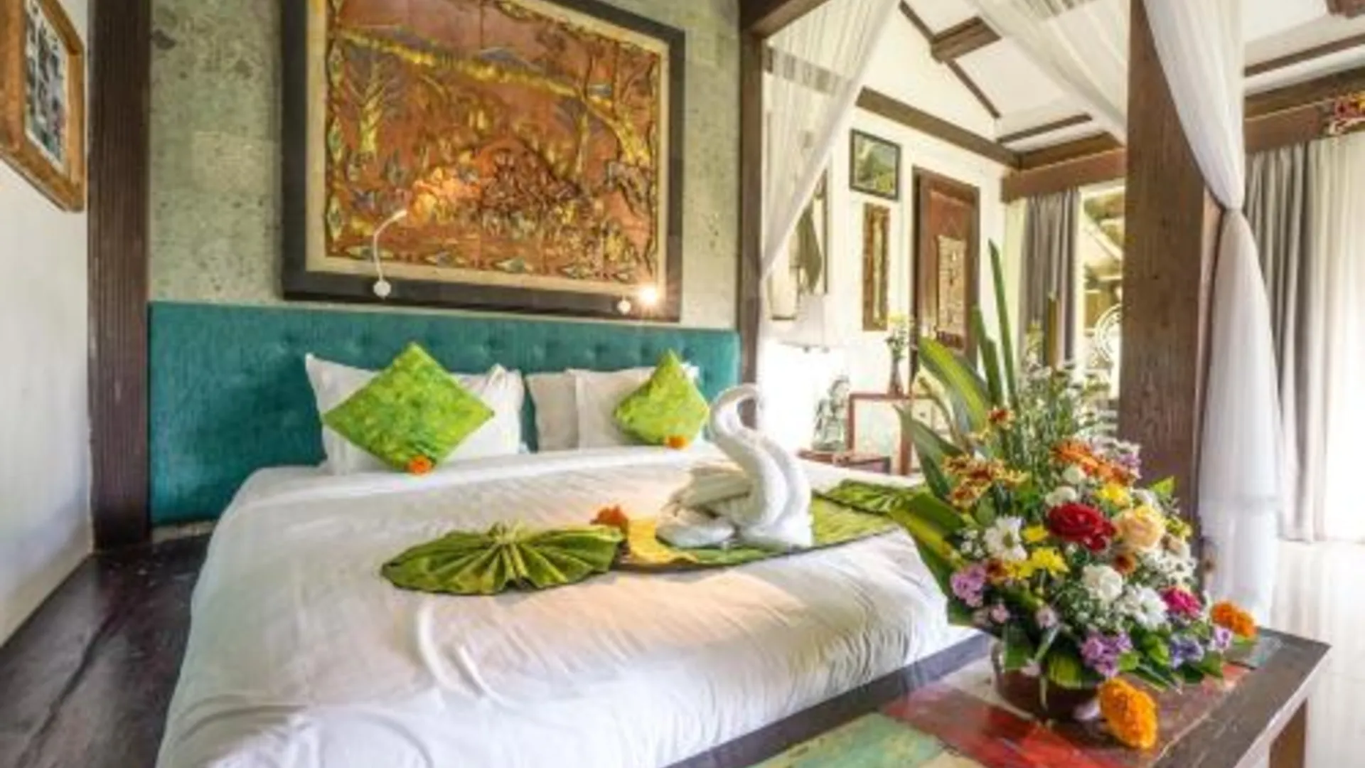 발리 KTS 발리니즈 빌라 호텔 전망