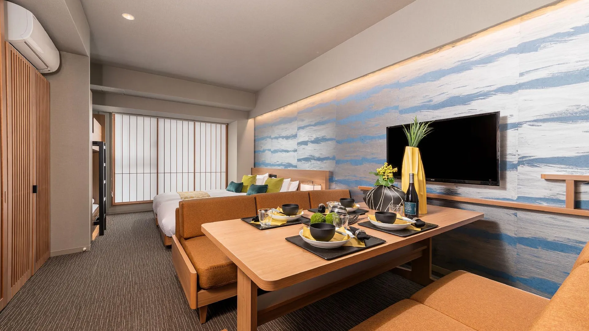 교토 미마루 교토 카와라마치 고조 4성급 호텔 스위트룸