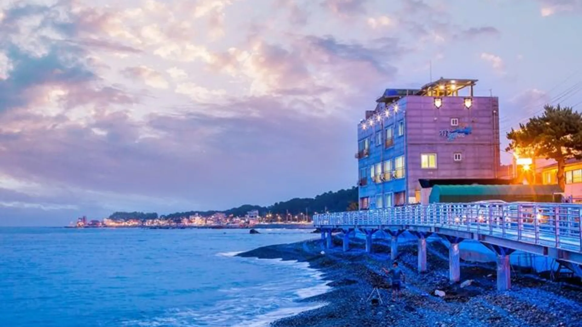 울산 Sound of Waves Pension 1성급 게스트하우스 레스토랑