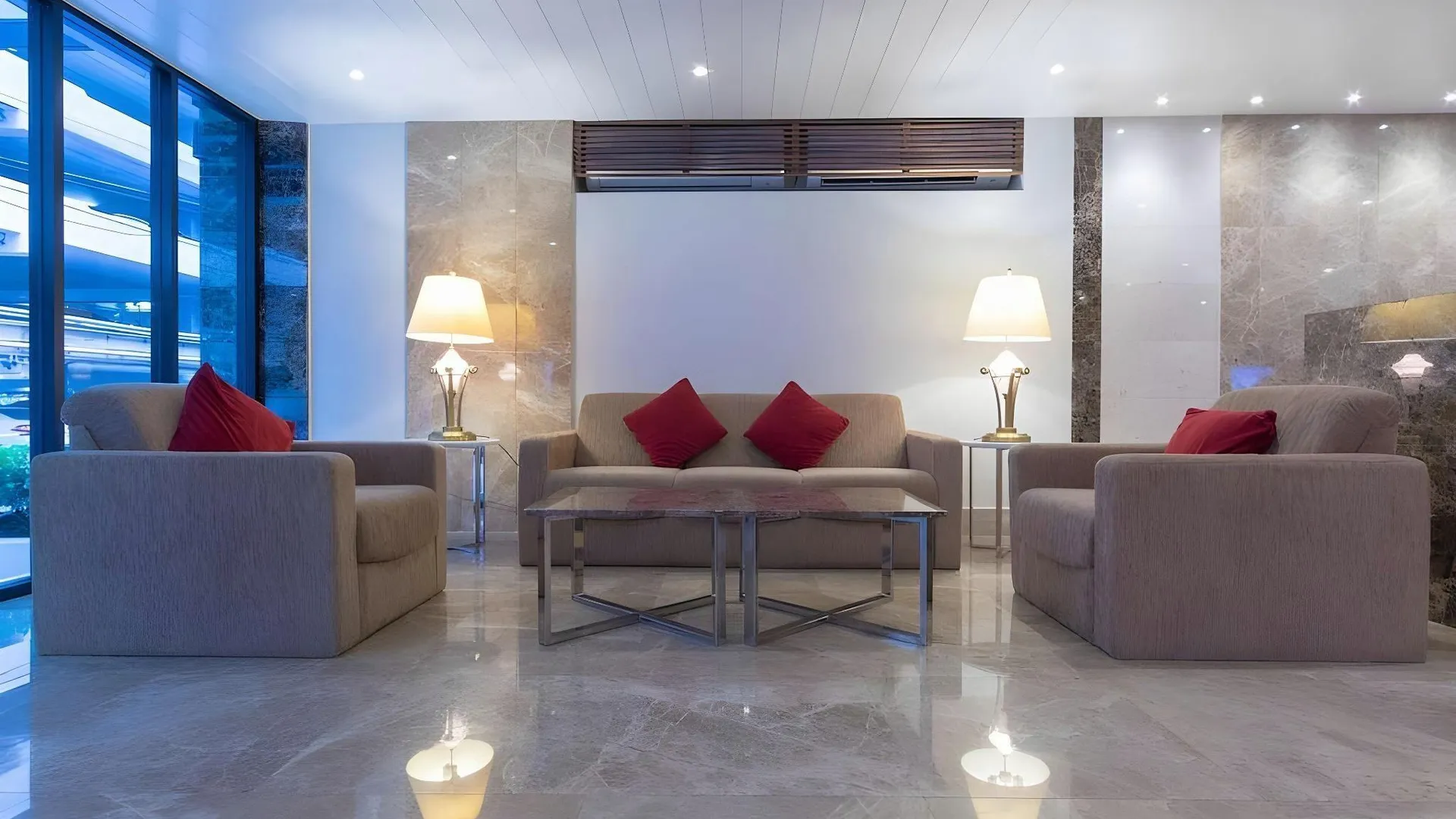 방콕 톰슨 호텔 후아막 5성급 호텔 로비