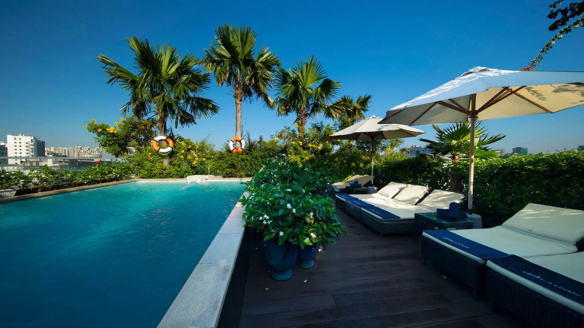 호치민 알라곤 시티 호텔 앤 스파 4성급 호텔 로비