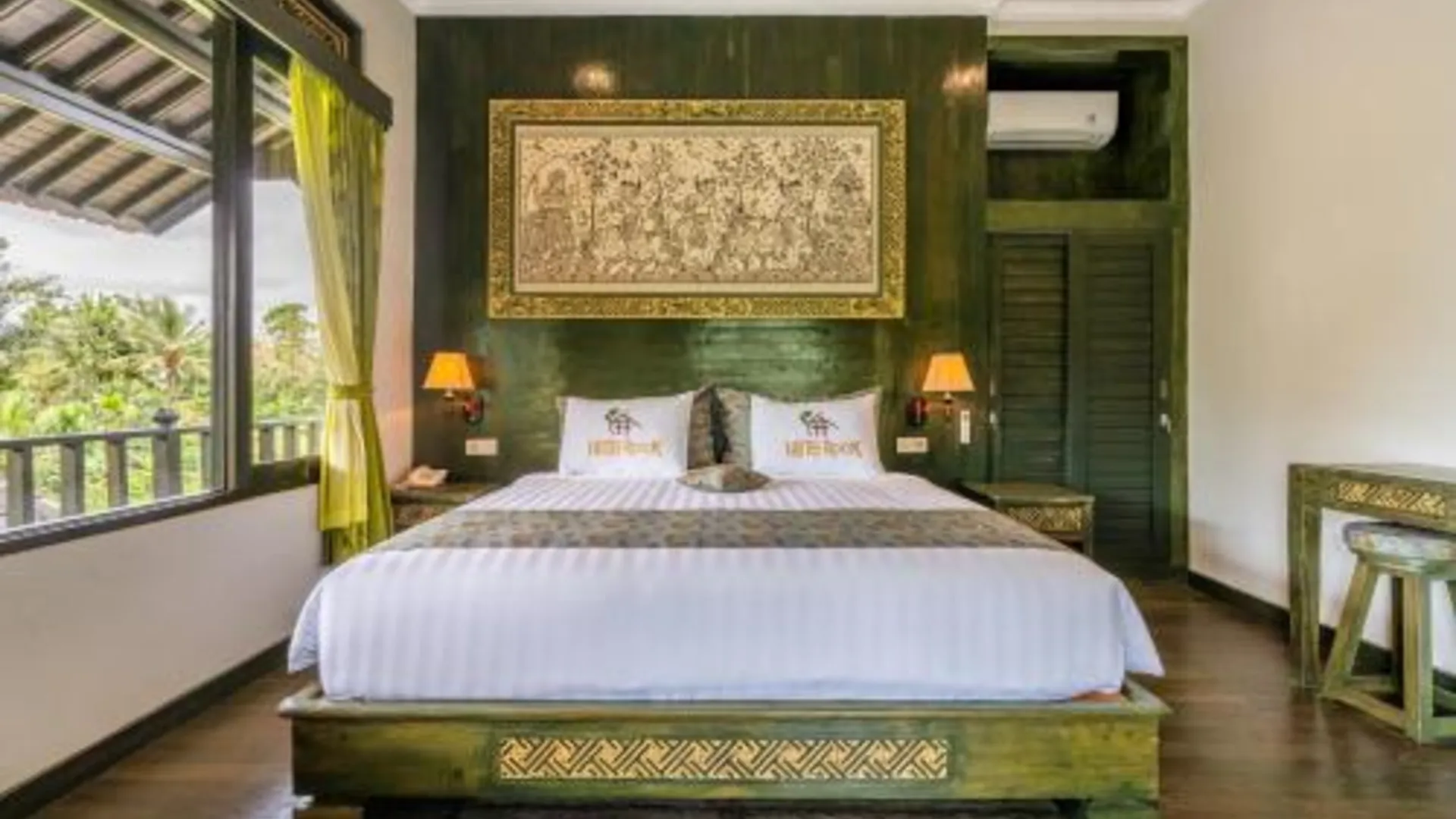 발리 헛츠 락 우붓 3성급 호텔 스위트룸