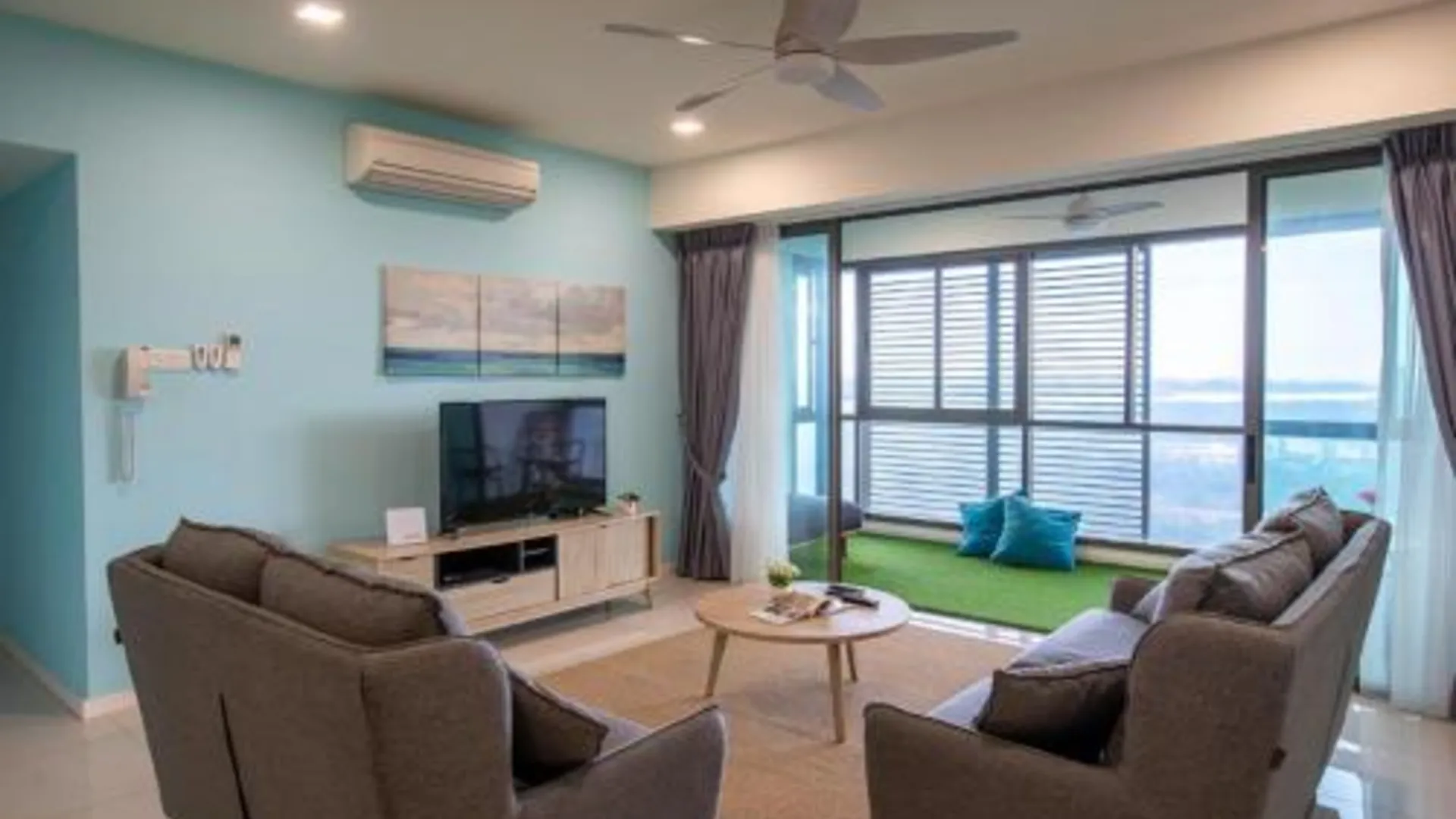 조호바루 / 조호르바루 겔랑파타 / 레고랜드의 아파트먼트 (130m², 침실 3개, 프라이빗 욕실 2개) 5성급 게스트하우스 스위트룸