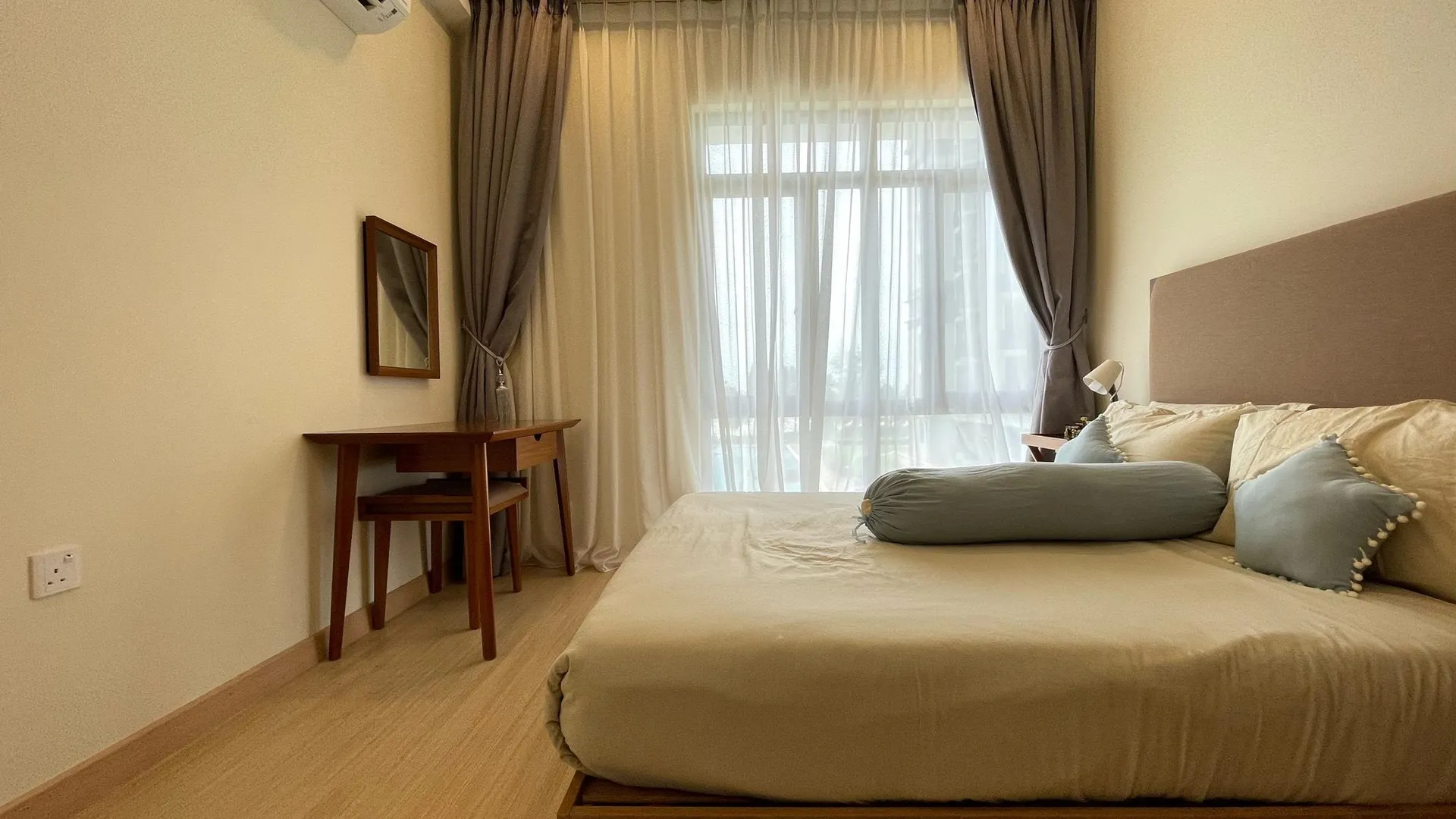 쿠안탄 베세라의 아파트먼트 (100m², 침실 2개, 프라이빗 욕실 2개) 3성급 싱글룸 객실