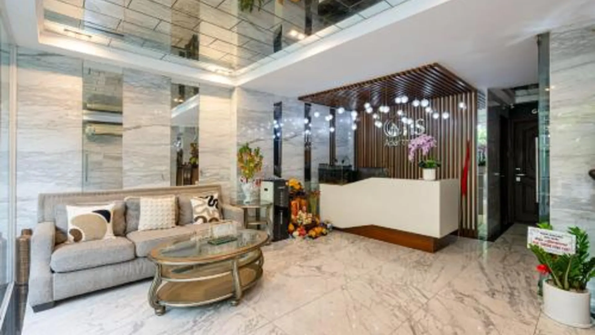 호치민 오티스 아파트먼트 - 33 쩐께쑤엉 루프탑뷰 3성급 호텔 객실