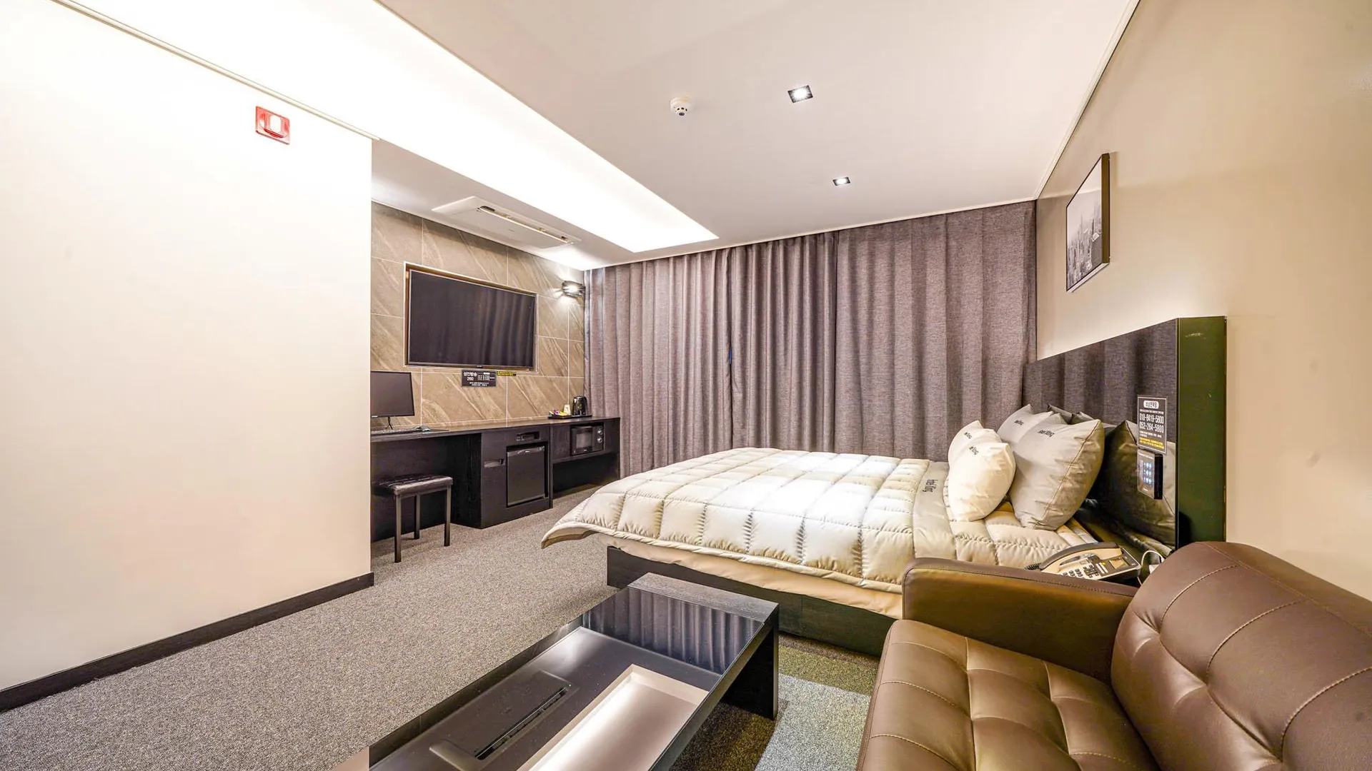 울산 울산 영남알프스 무인텔 킹 1성급 호텔 스위트룸