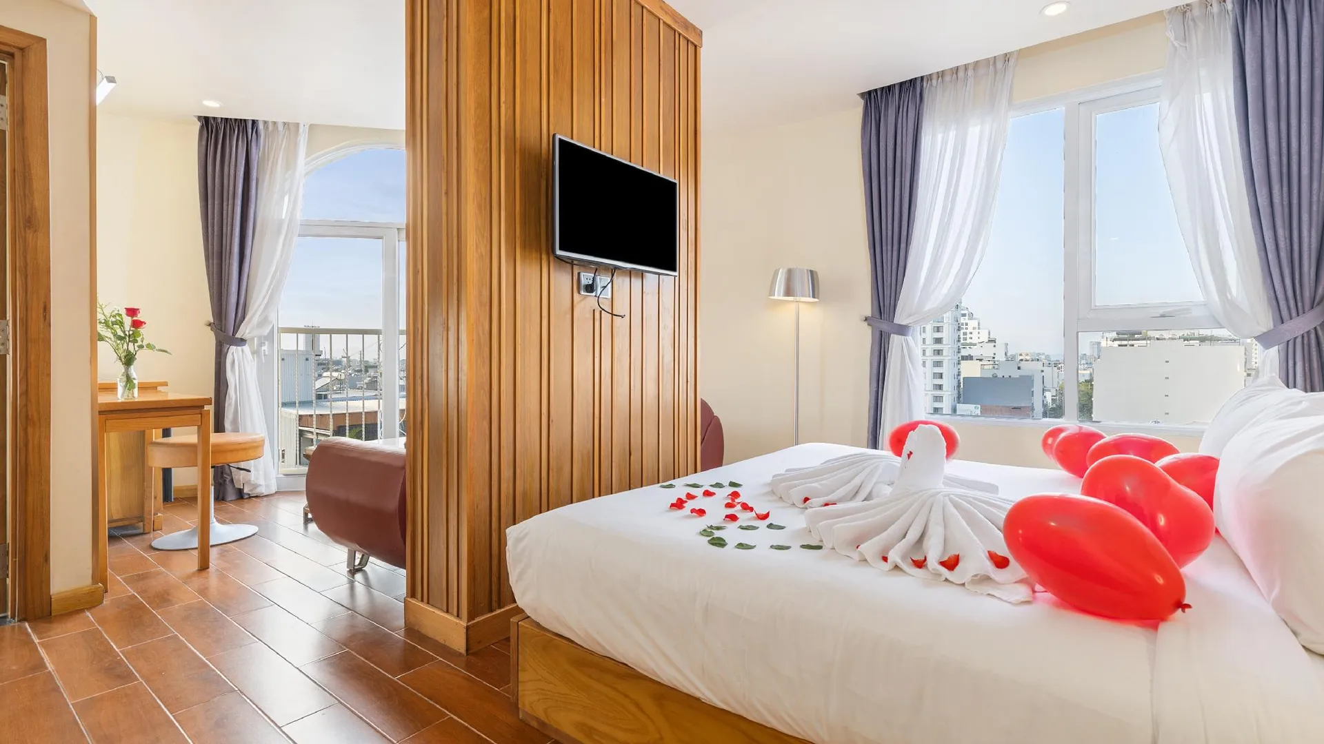 다낭 피비텔 퀸 3성급 호텔 전망