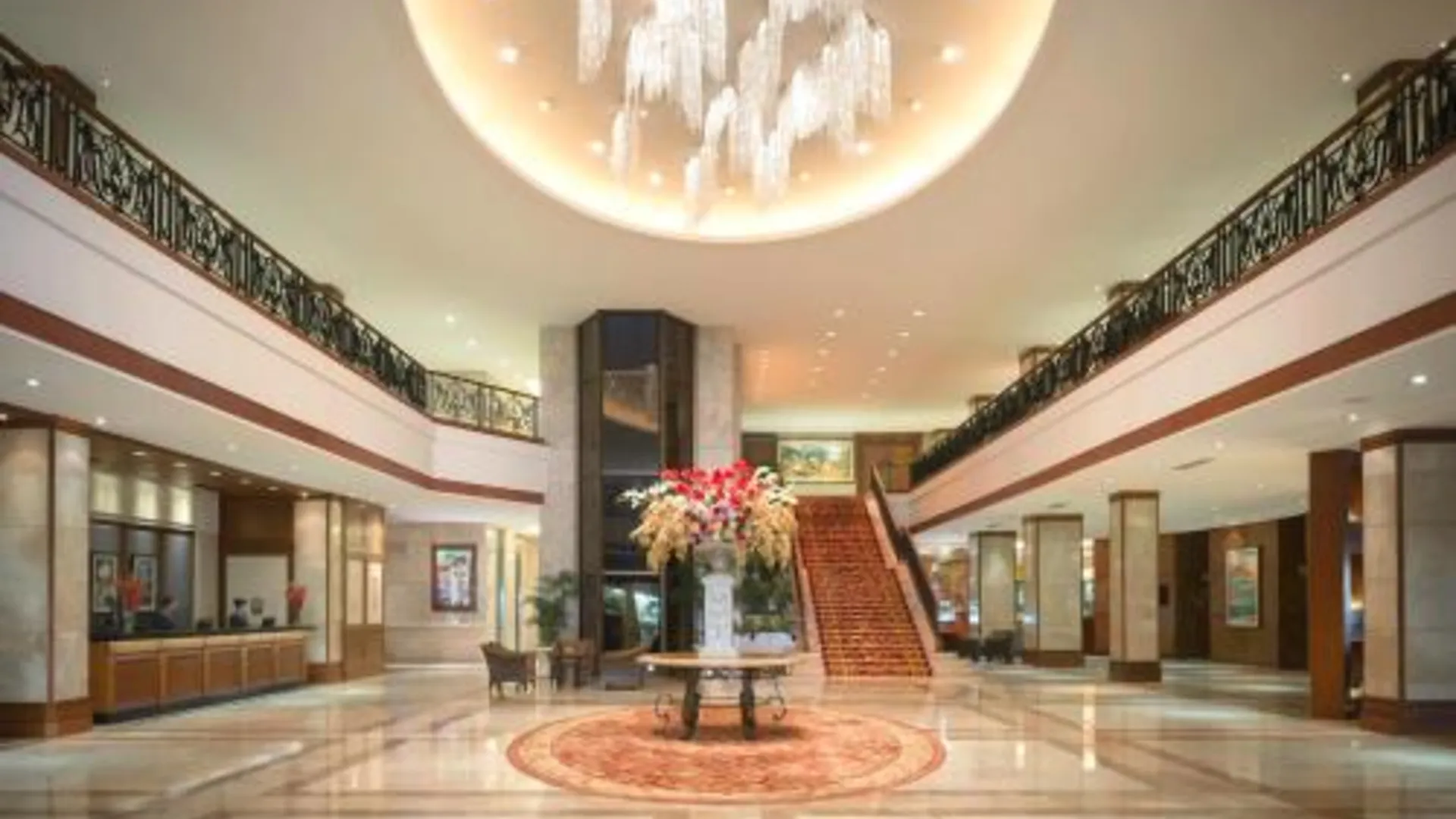 세부 Marco Polo Plaza Cebu 5성급 호텔 로비