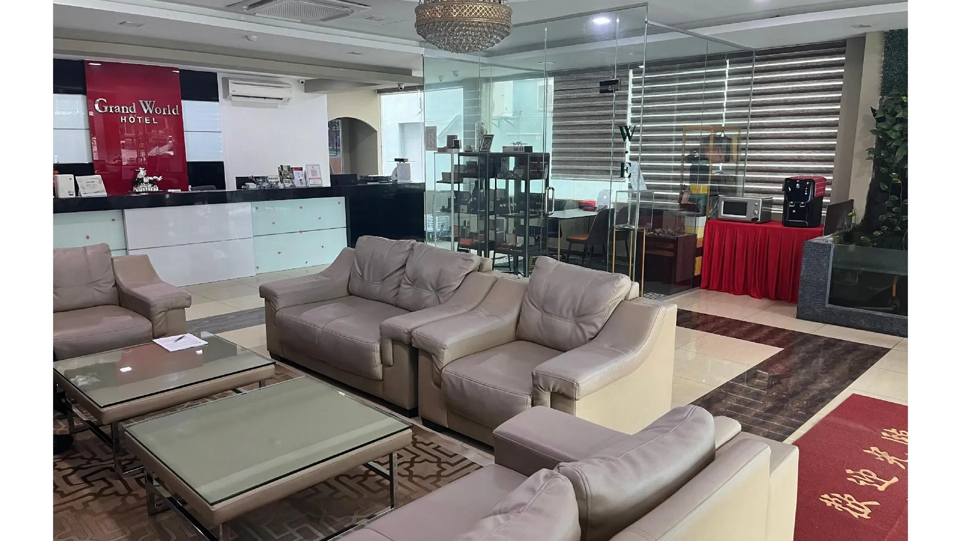 조호바루 / 조호르바루 그랜드 월드 호텔 2성급 호텔 객실