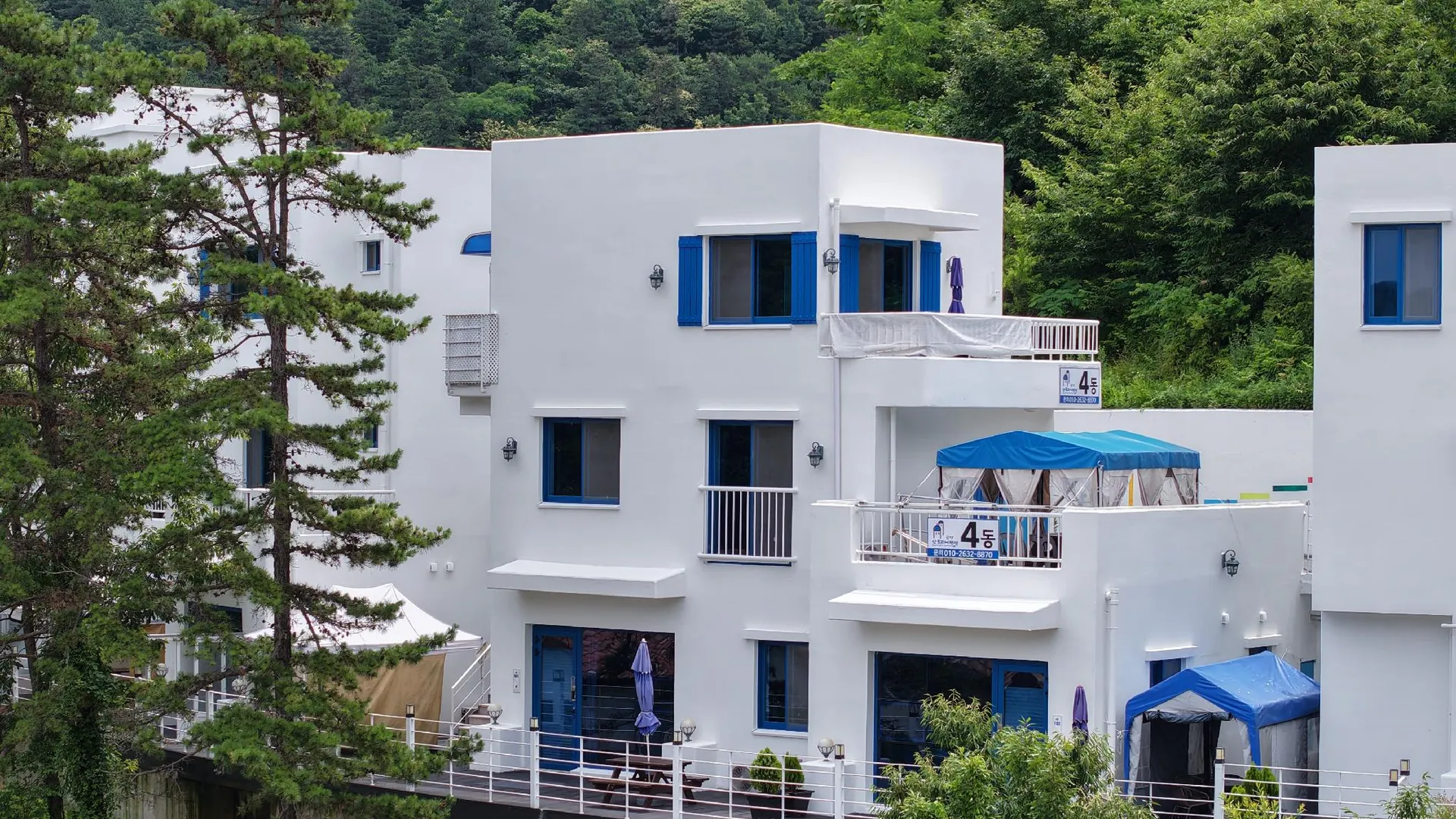 담양 담양 산토리니펜션4동 2성급 게스트하우스 수영장