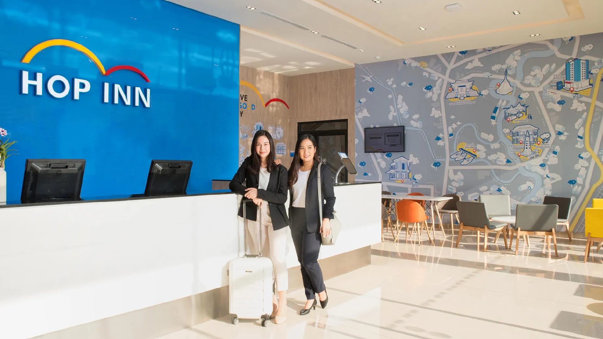 방콕 홉 인 짱왓타나 2성급 호텔 레스토랑