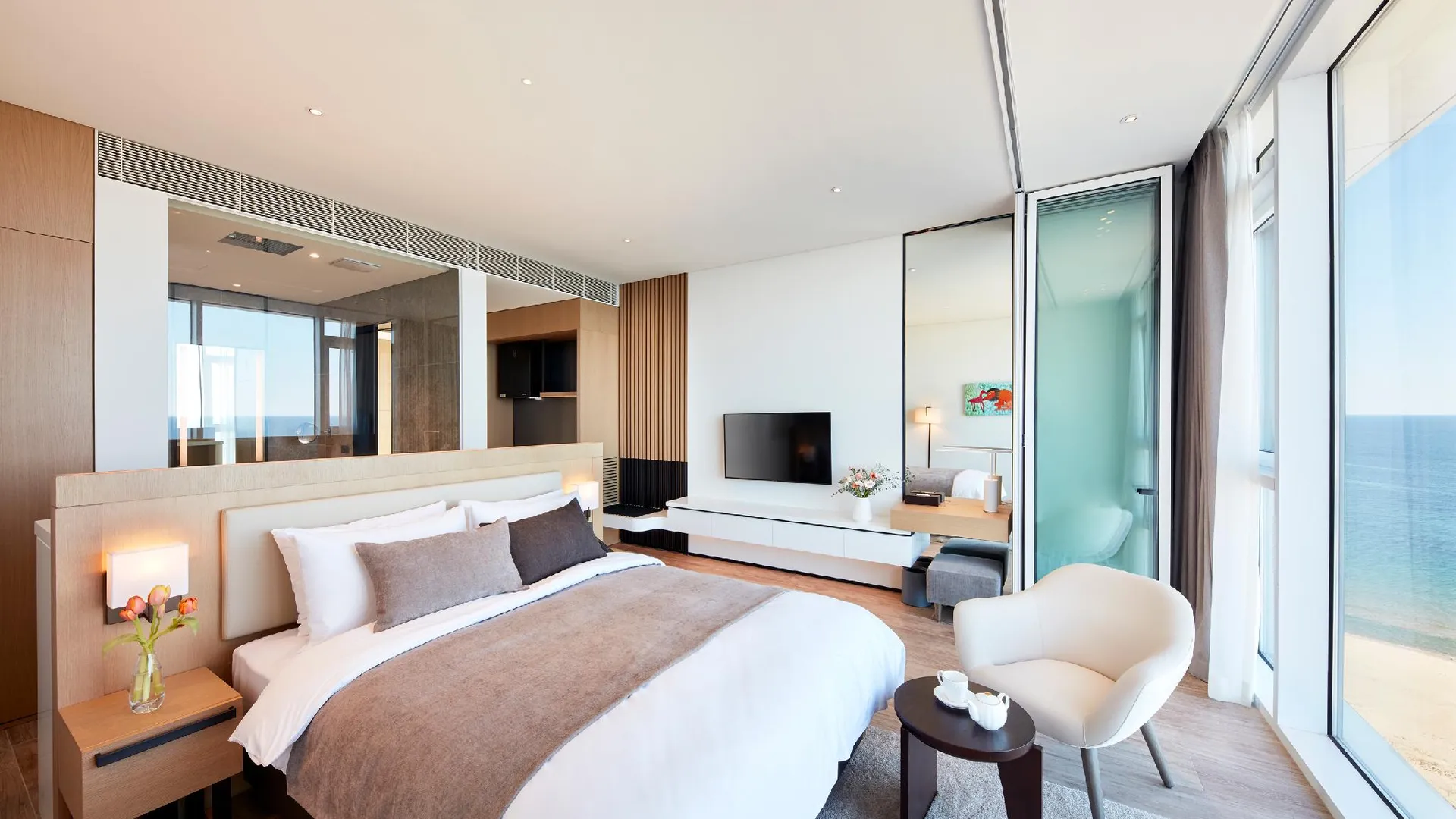 속초 르네블루 바이 쏠비치 4성급 호텔 스위트룸