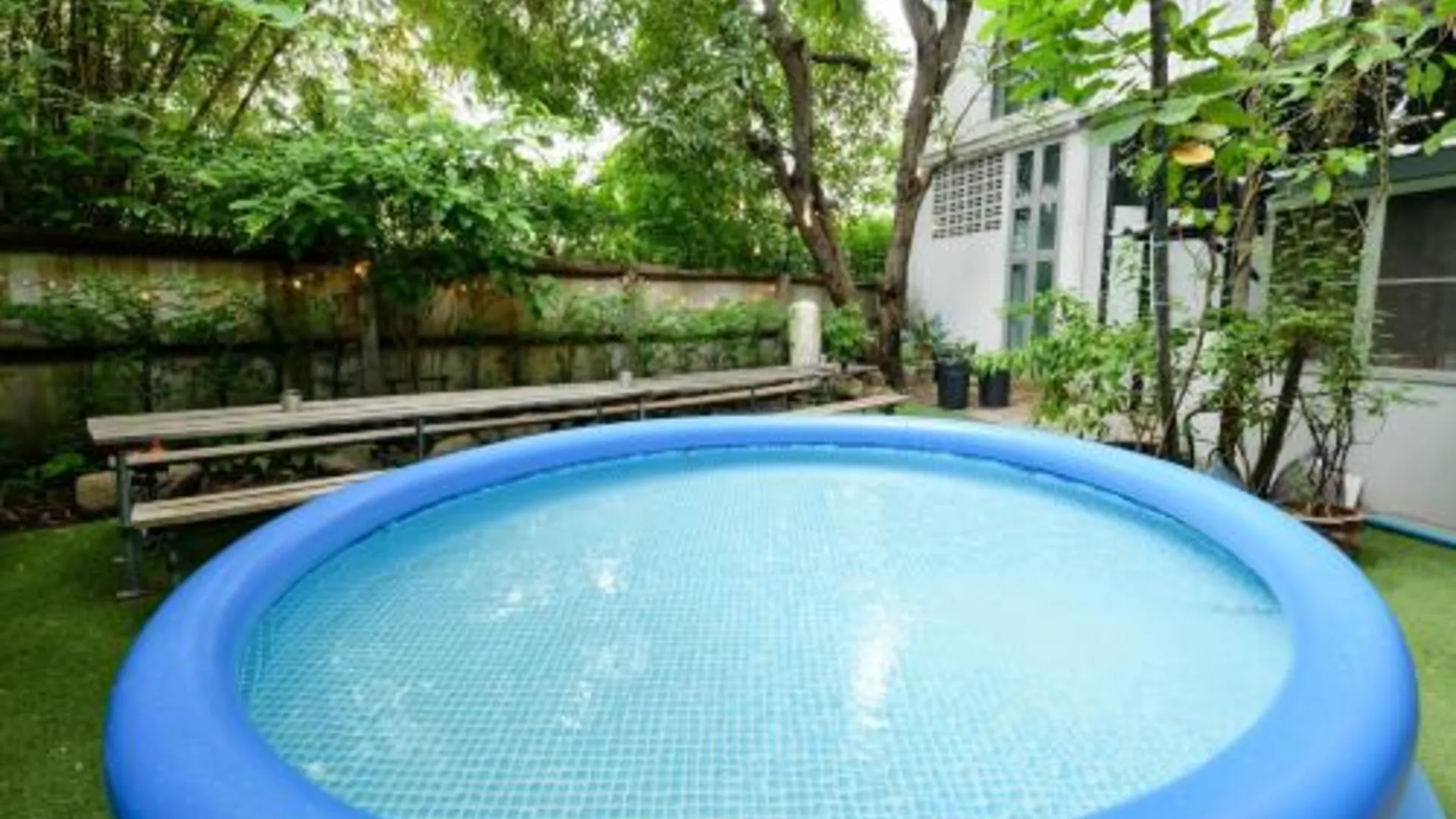 방콕 더 큐브 호스텔 실롬 2성급 호텔 전망