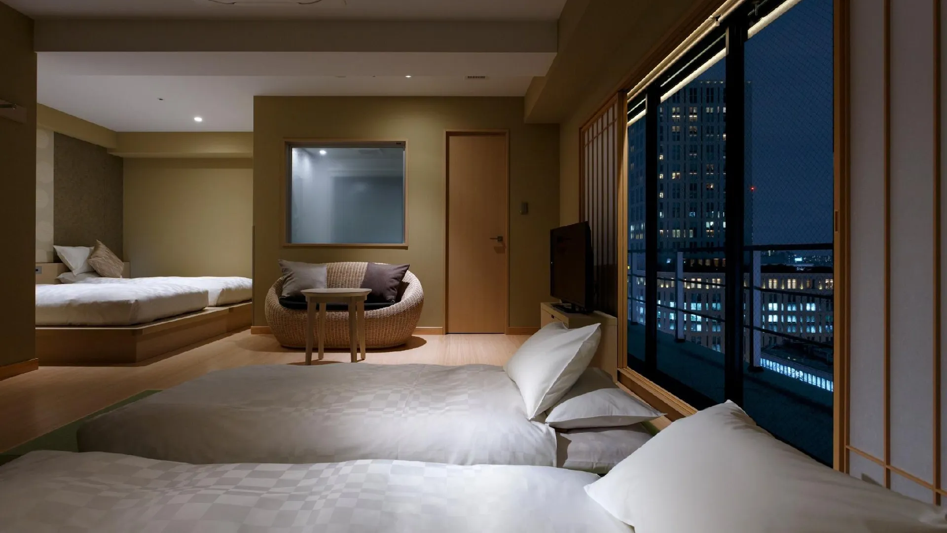 오사카 오사카 뷰 호텔 혼마치 4성급 호텔 전망