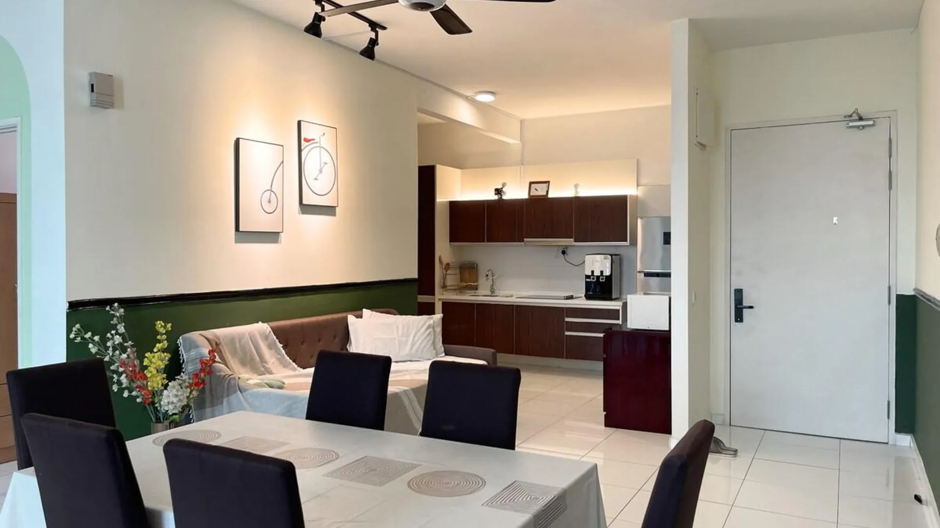 조호바루 / 조호르바루 스쿠다이의 프라이빗 하우스 (100m², 침실 3개, 프라이빗 욕실 2개) 2성급 싱글룸 부대시설