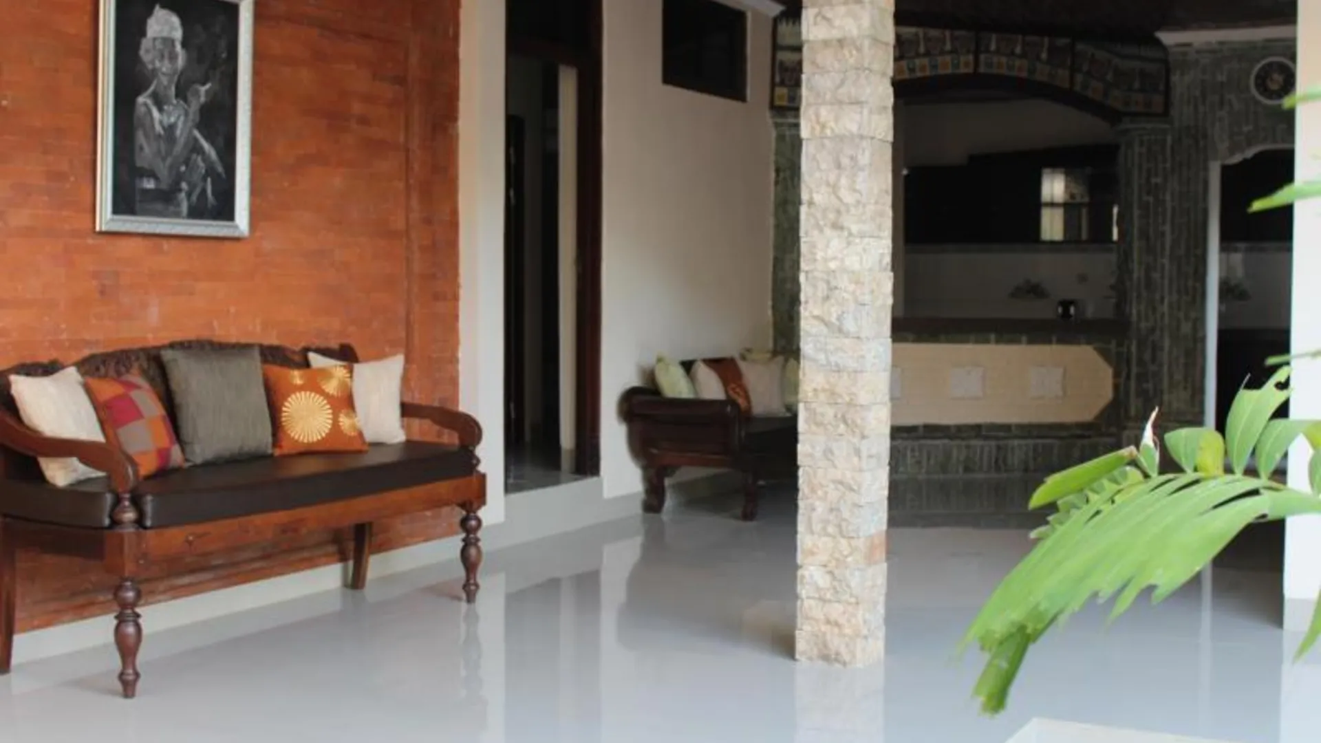 발리 블란종 홈스테이 호텔 로비