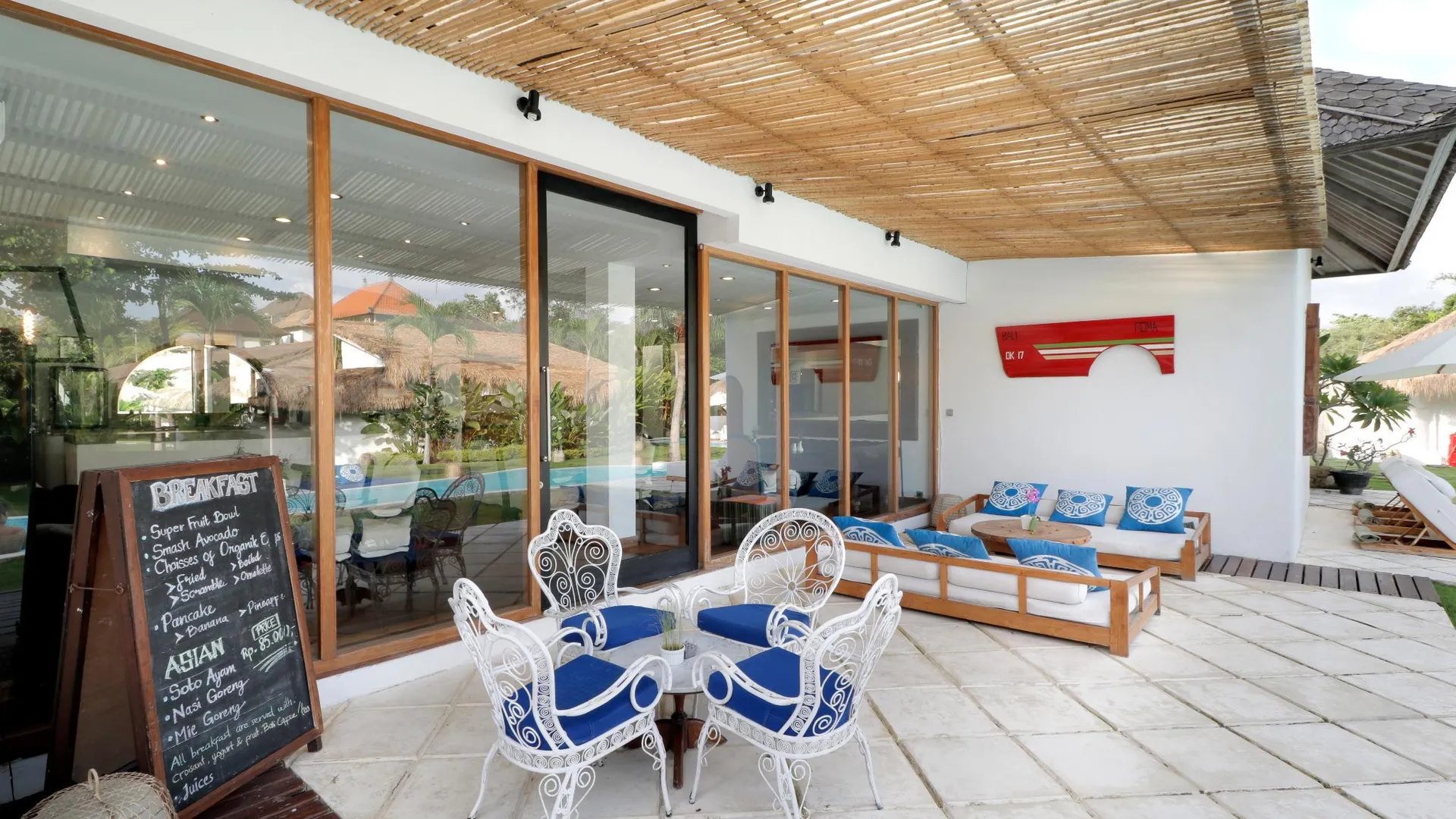 발리 더 아파트먼트 우말라스 3성급 호텔 레스토랑