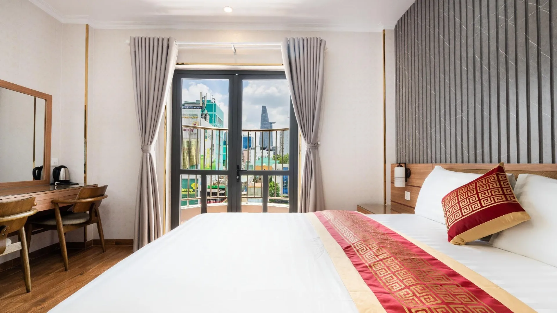 호치민 루나 호텔 사이공 센터 3성급 호텔 객실