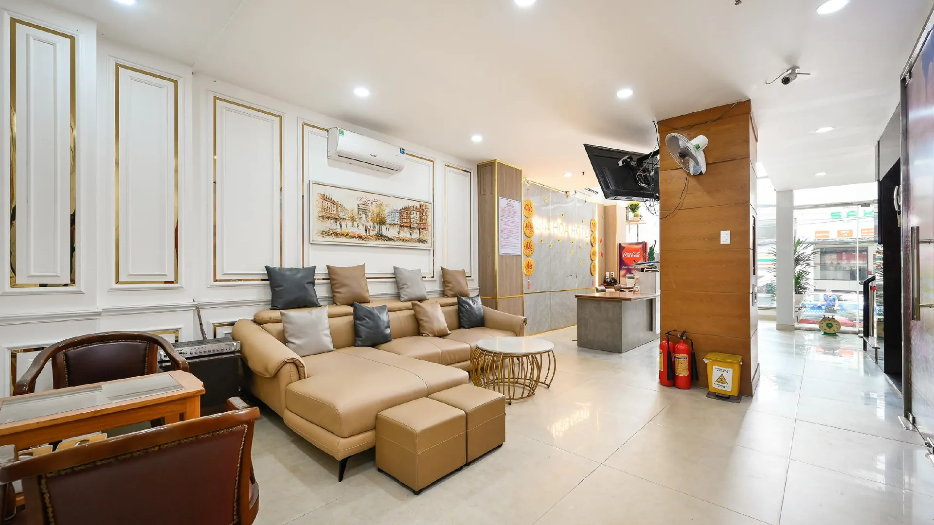 호치민 지아 호아 에어포트 호텔 3성급 호텔 로비