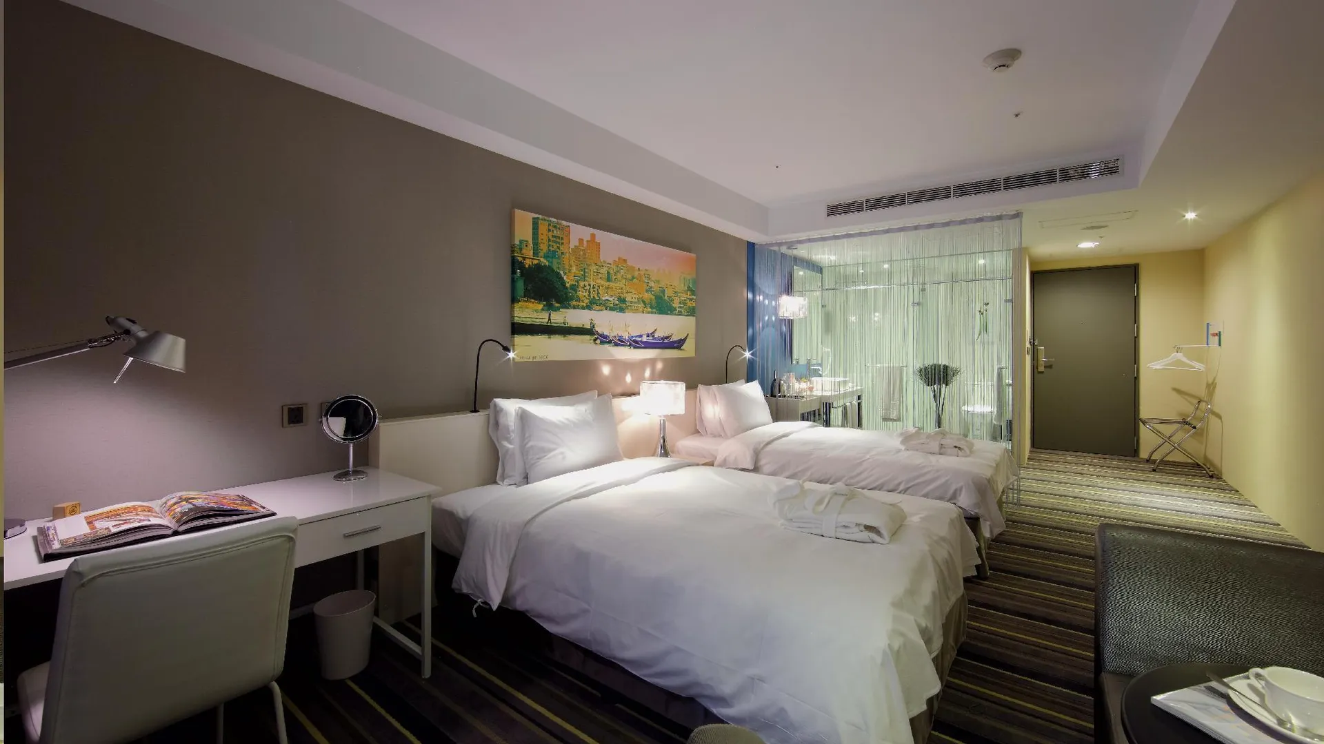 타이베이 호텔데이 플러스 단수이 3성급 호텔 전망