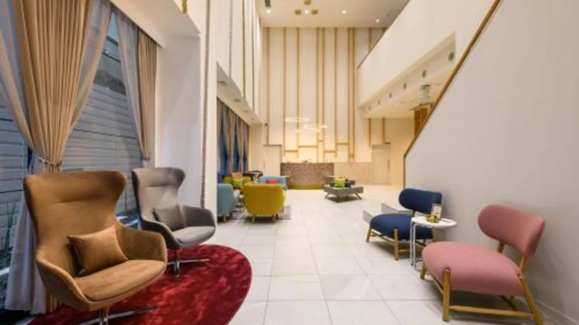 오사카 호텔 소비알 난바 다이고쿠초 4성급 호텔 로비