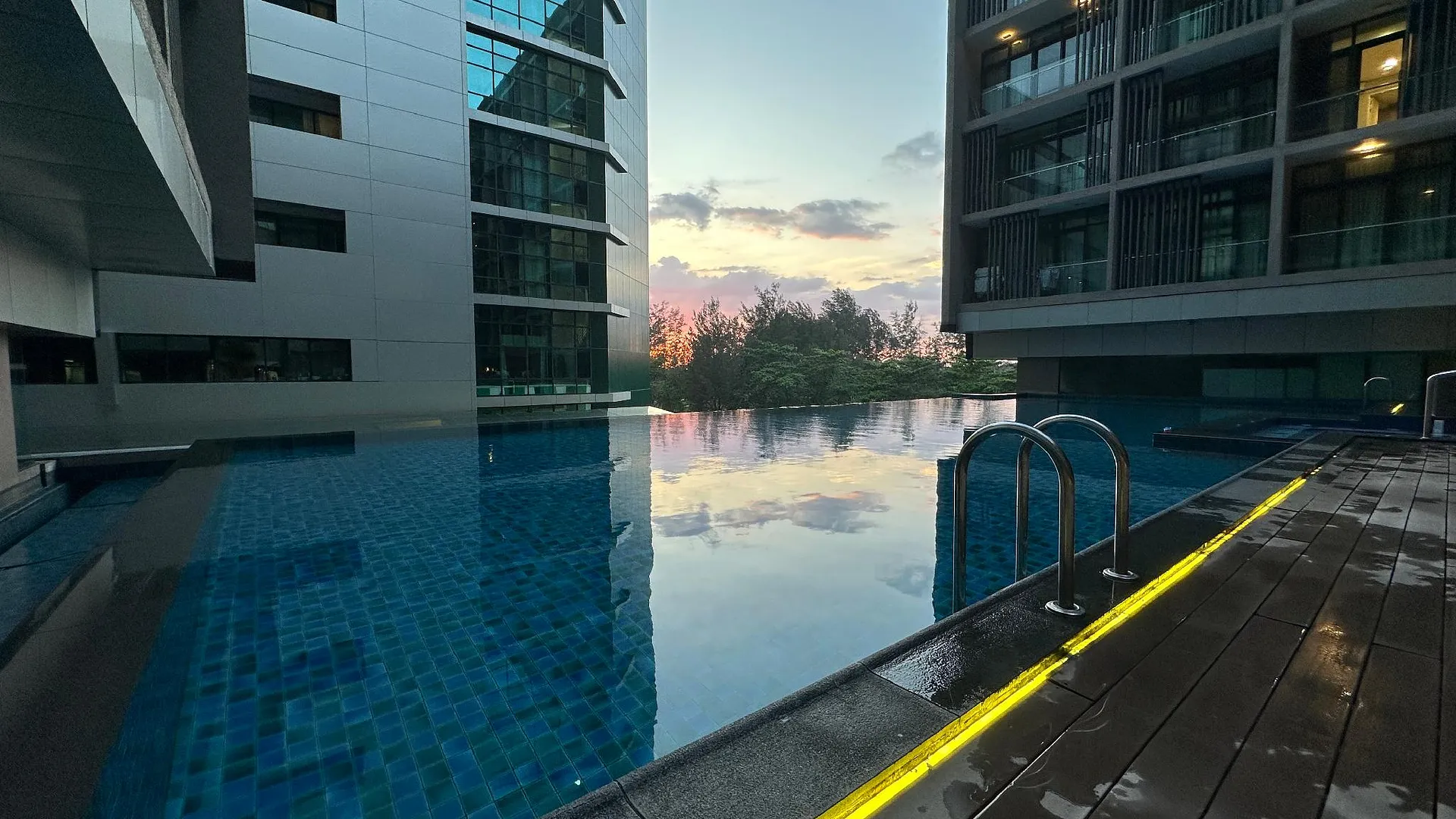 코타키나발루 탄중 아루의 아파트먼트 (40m², 침실 2개, 프라이빗 욕실 1개) 3성급 싱글룸 로비