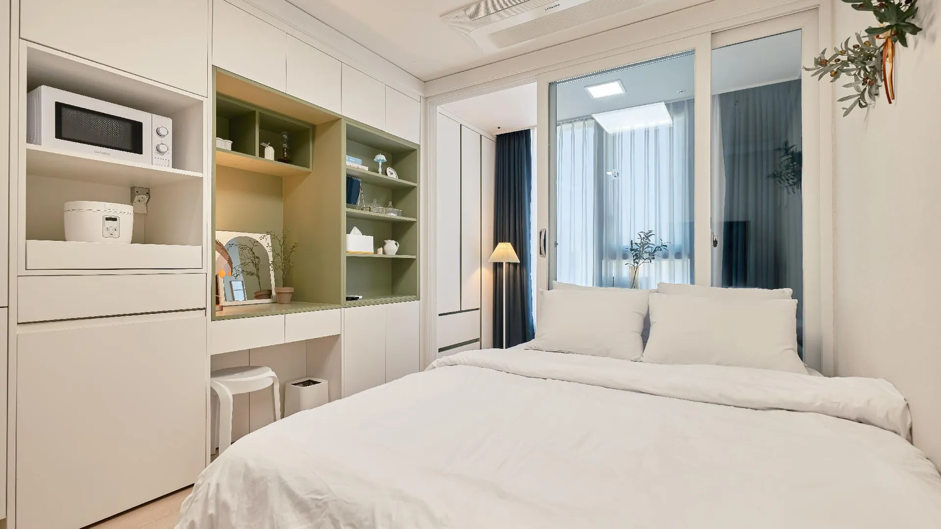 서울 명동의 아파트먼트 (23m², 침실 1개, 프라이빗 욕실 1개) 4성급 게스트하우스 전망