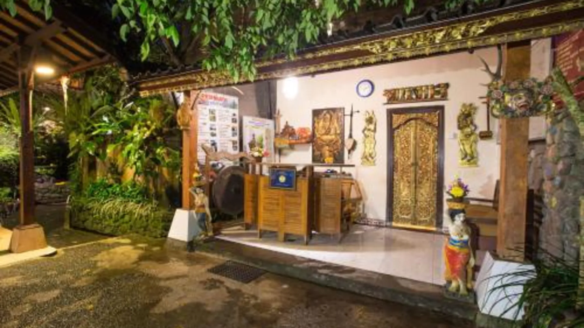 발리 Pondok Permata Homestay 1성급 호텔 전망