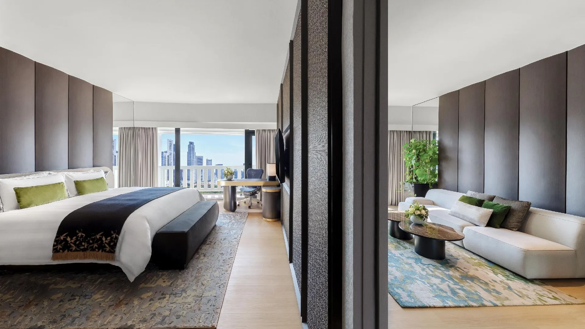 싱가포르 파크로얄 컬렉션 마리나 베이, 싱가포르 5성급 호텔 스위트룸