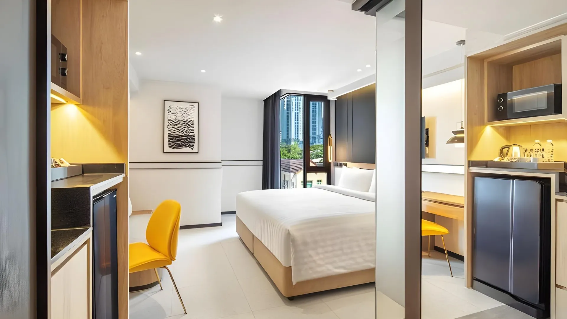 방콕 베스트 웨스턴 라차다 호텔 4성급 호텔 스위트룸