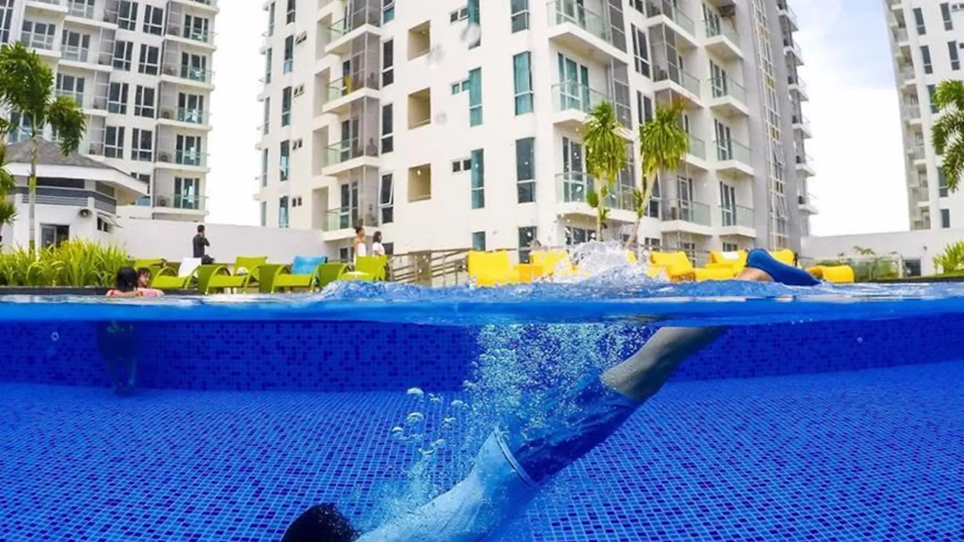 세부 막탄 섬의 아파트먼트 (39m², 침실 1개, 프라이빗 욕실 1개) 4성급 싱글룸 객실