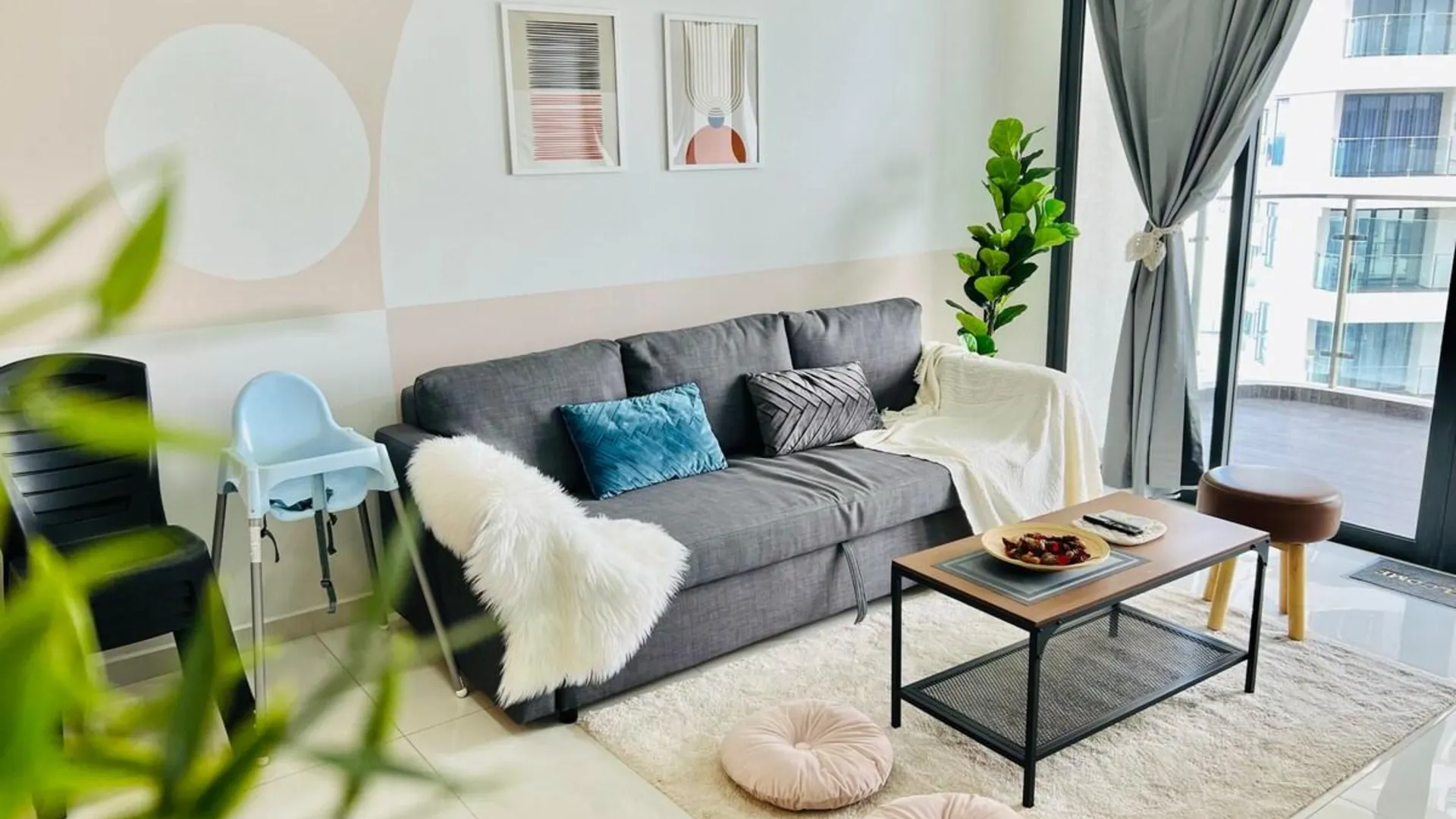 조호바루 / 조호르바루 당가베이의 프라이빗 하우스 (100m², 침실 3개, 프라이빗 욕실 3개) 3성급 싱글룸 객실