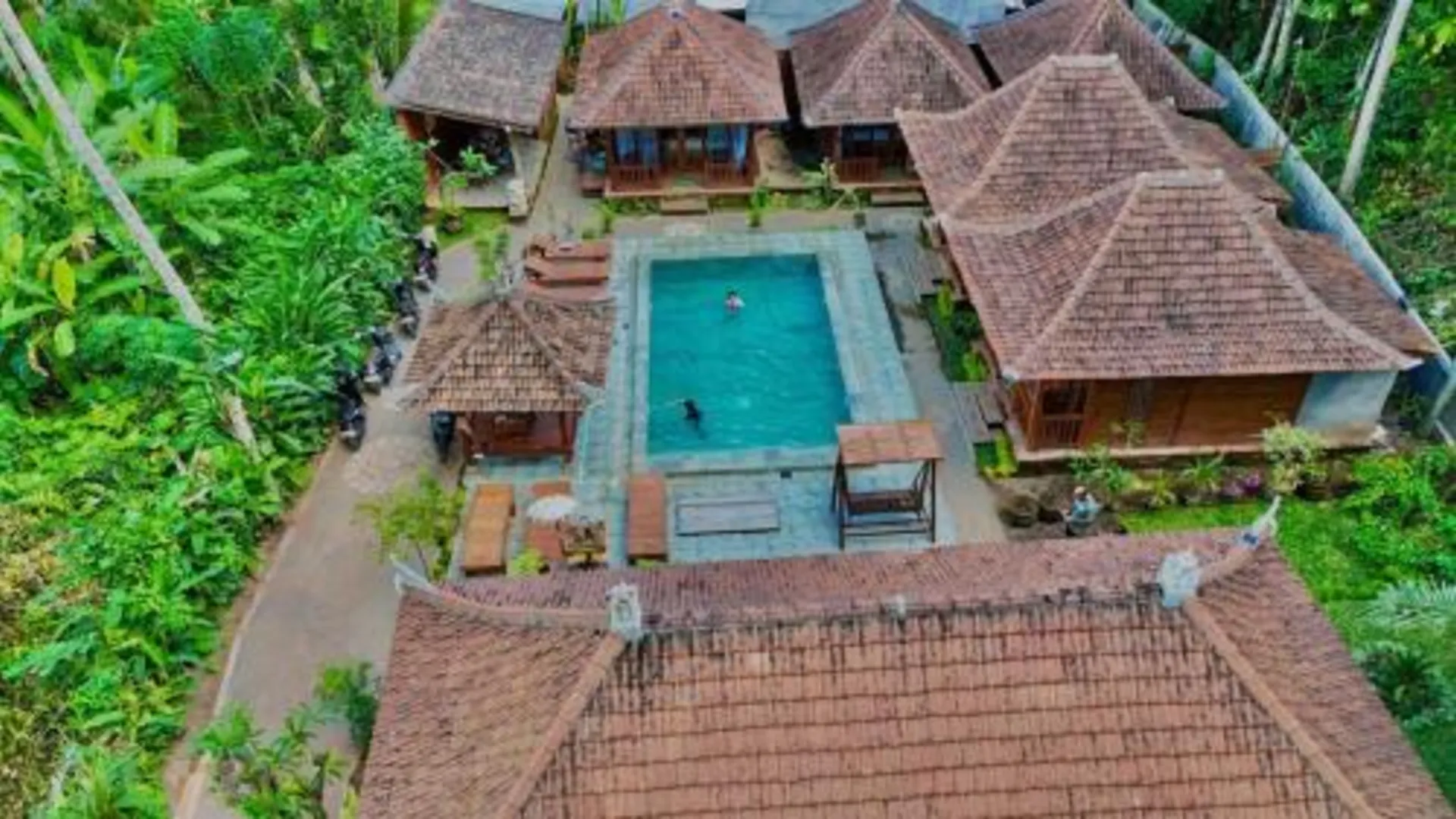 발리 Pondok Manca 3성급 싱글룸 로비