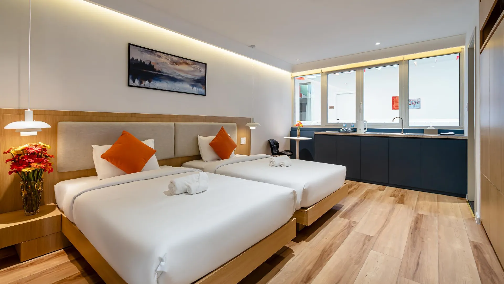 호치민 APEC 원더 호텔 3성급 호텔 스위트룸