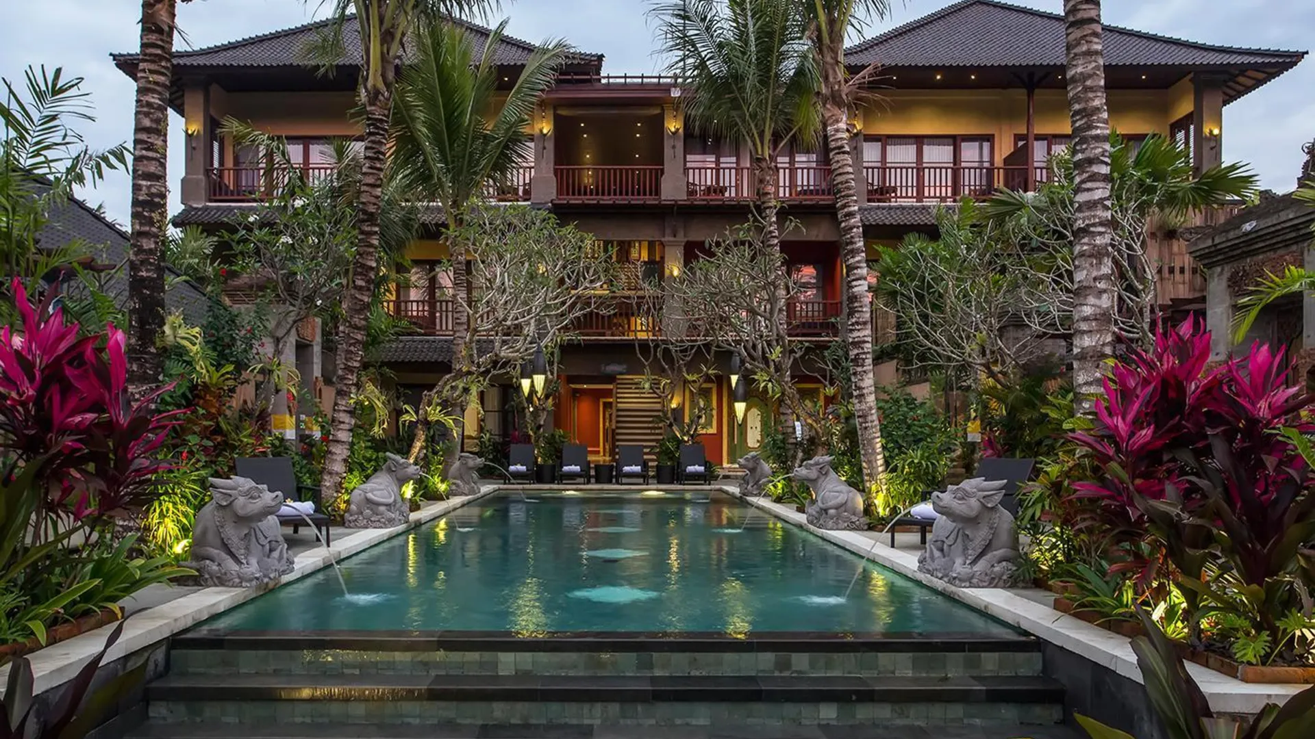 발리 디와라카 더 로열 빌라 4성급 호텔 로비