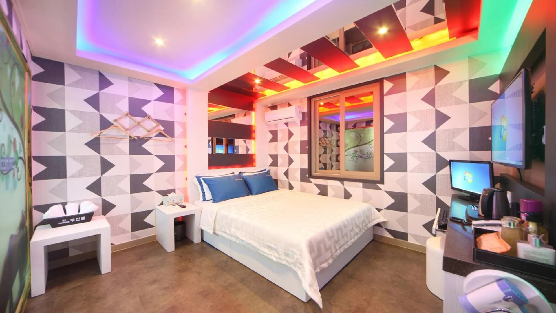 진주 진주 콤마 무인텔 2성급 호텔 스위트룸